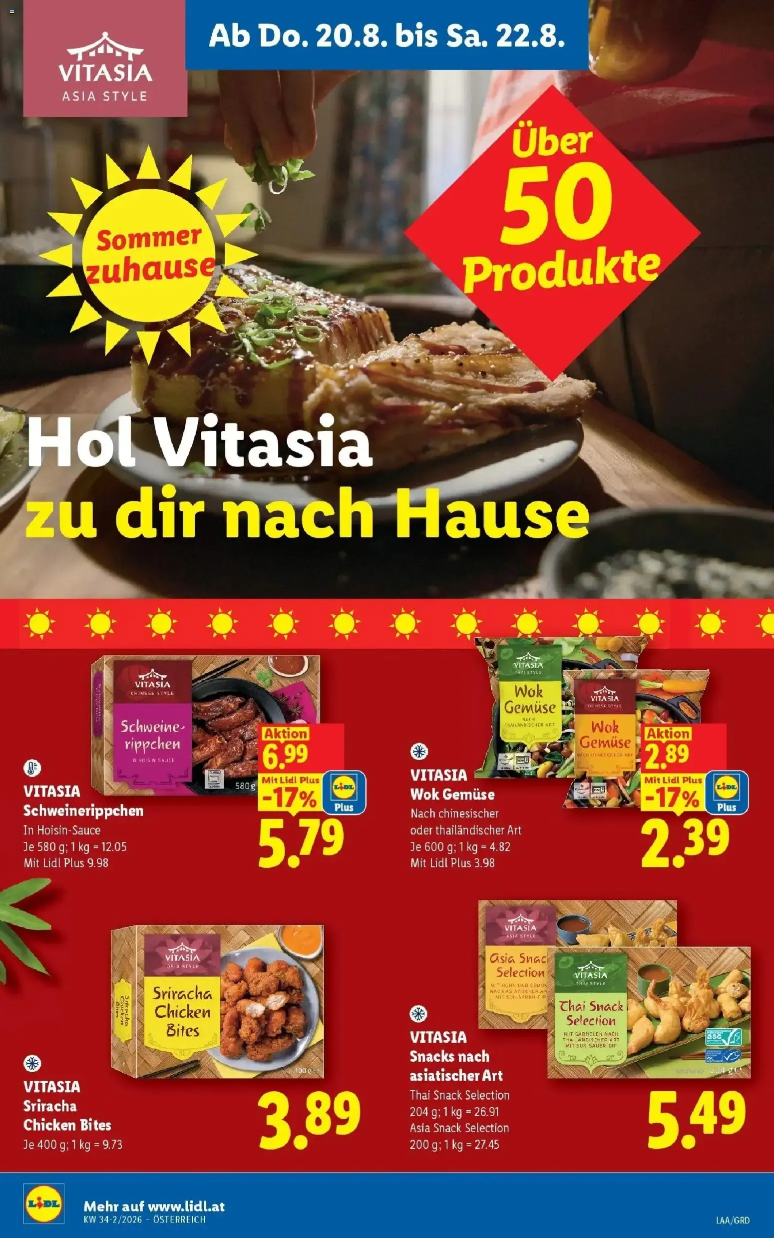 Lidl Plus - Österreichs günstigste Preise von 20. August bis 22. August 2026 - Flugblätt seite  14