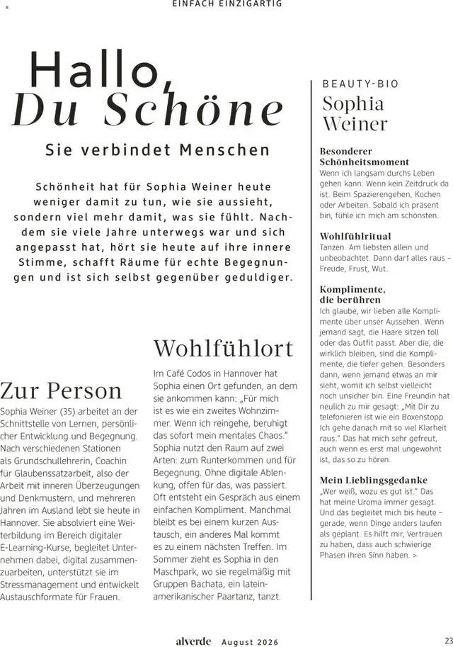 dm Magazin alverde - Will Kinder stark machen von 1. August bis 31. August 2026 - Prospekt seite 23