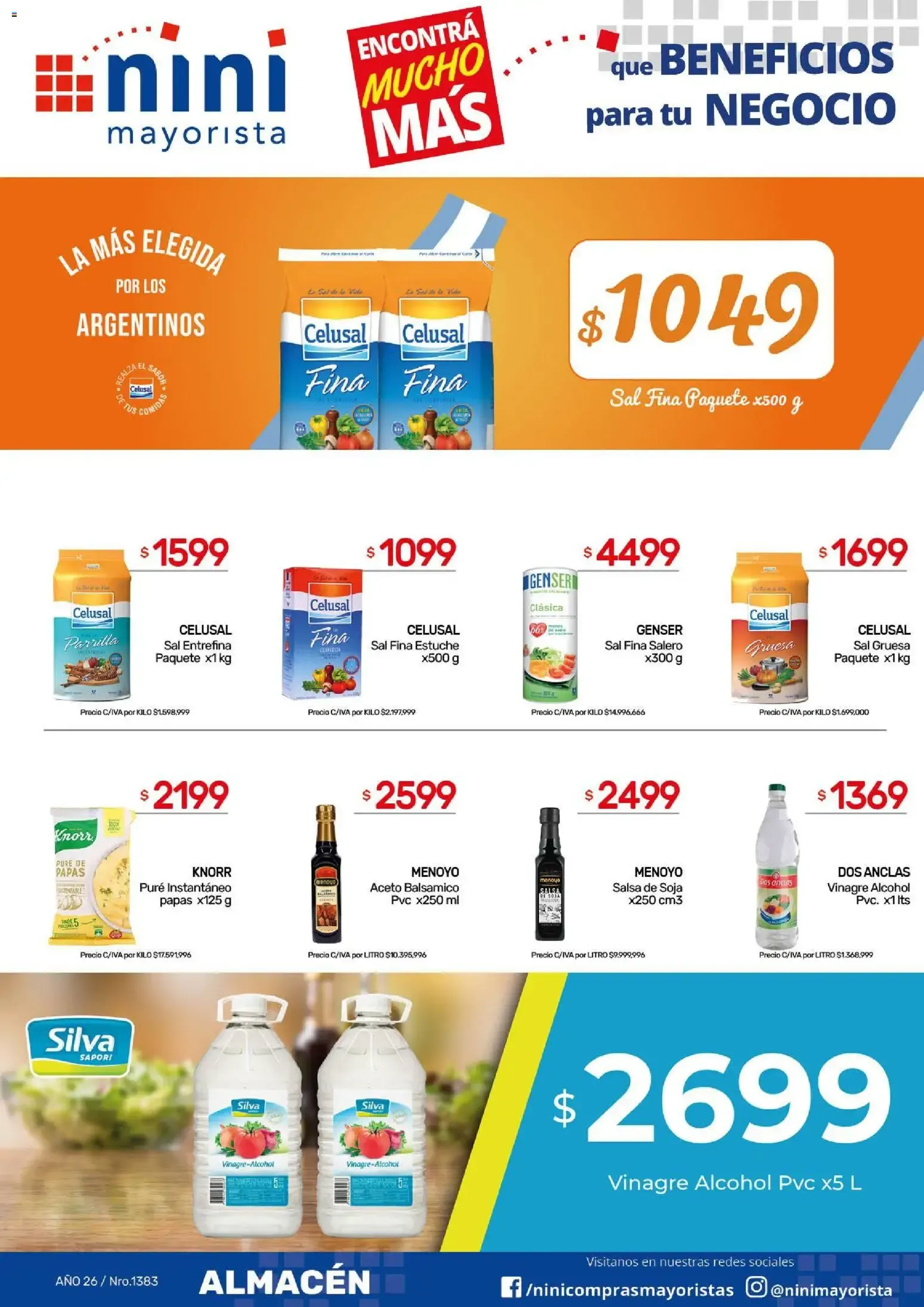 Ofertas de NINI Mayorista catálogo del 26/10/2026 - 01/11/2026 26 de octubre al 1 de noviembre 2026 - Página 23 del catálogo