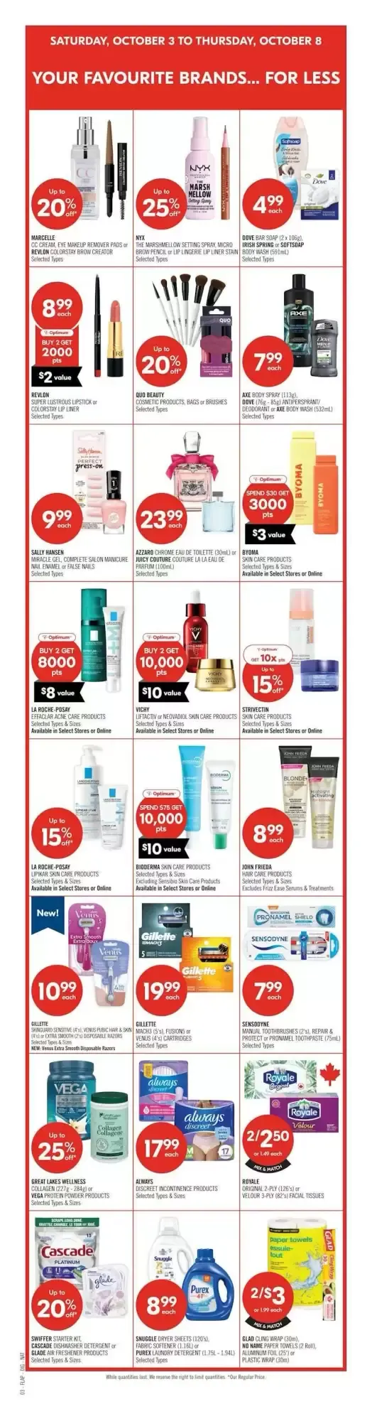 Shoppers Drug Mart flyer week 40 from October 3 to October 8 2026 - flyer page 6