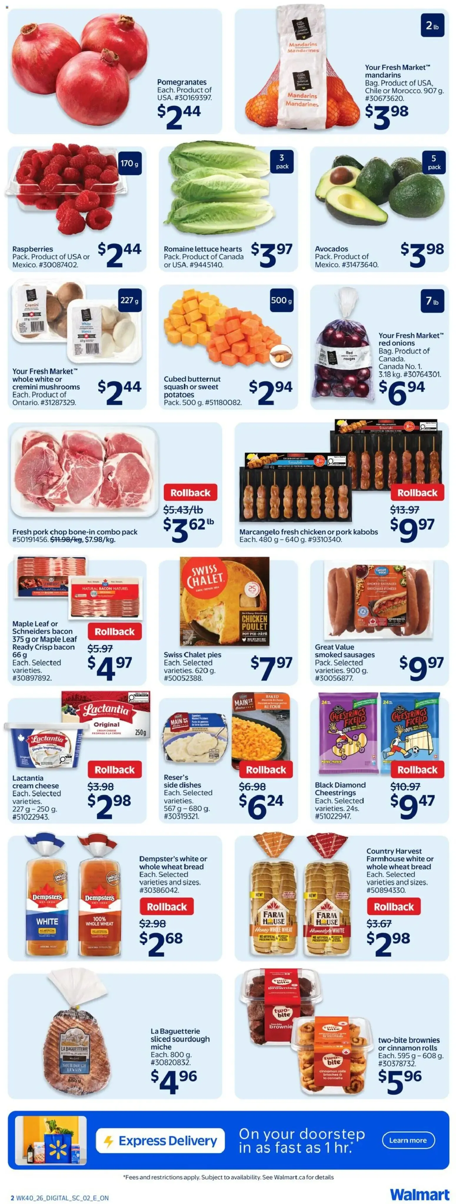 Walmart weekly flyer from Oct 29, 2026 > weekly specials & deals from October 29 to November 4 2026 - flyer page 5