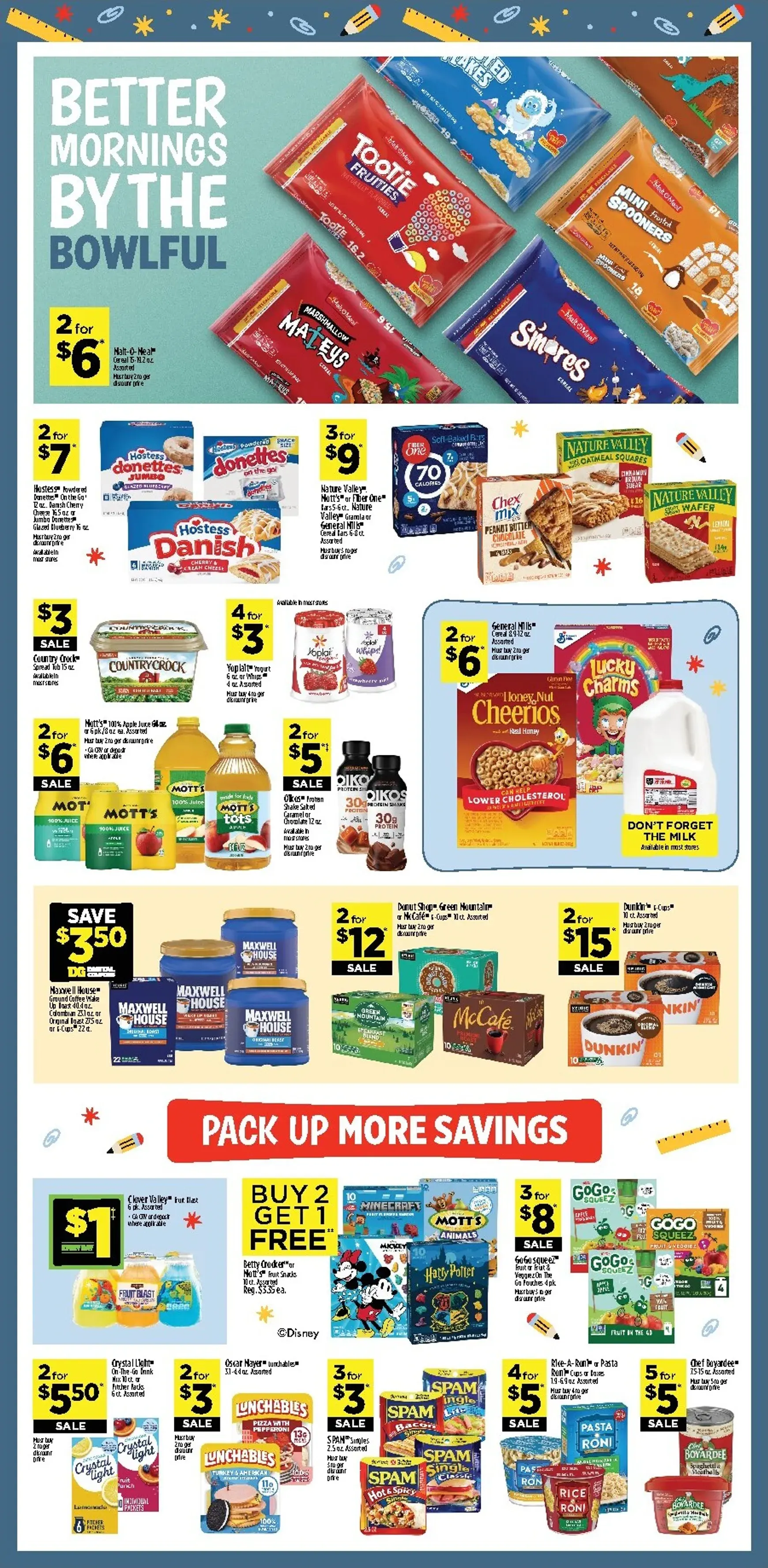 Weekly promotion Current Dollar General leaflet valid from Sunday 08/30/2026 to Saturday 09/05/2026 spanning from August 30 to September 5 2026 - Page 9 for Catalogue 365