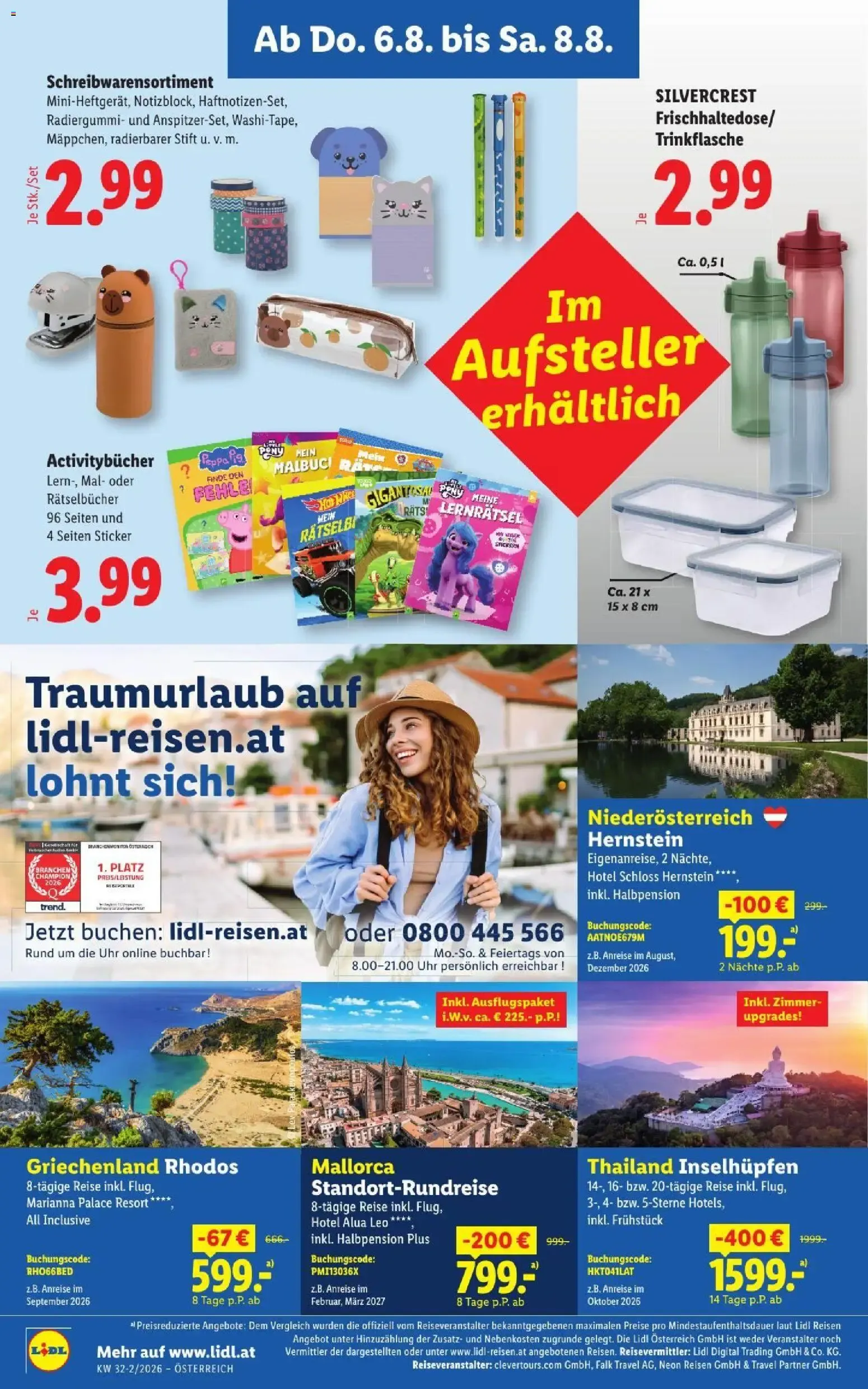 Österreichs günstigste Preise von 6. August bis 8. August 2026 - Flugblätt seite  22