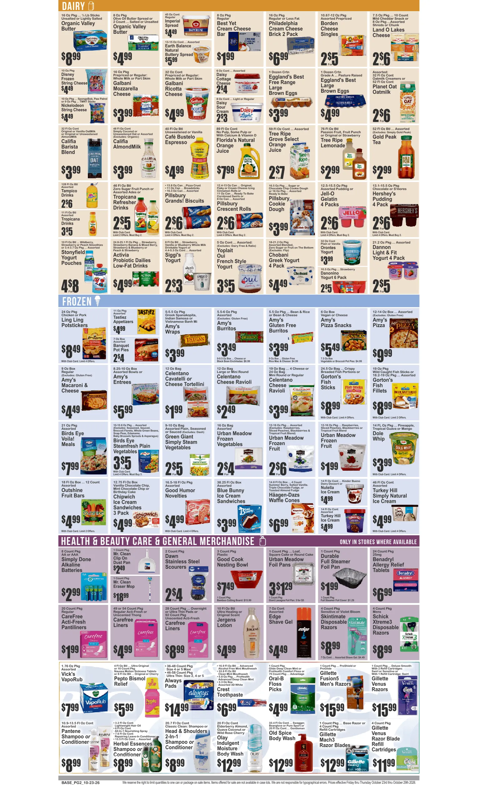 Weekly ad Current Key Food - Fresh leaflet valid from Friday 10/23/2026 to Thursday 10/29/2026 from October 23 to October 29 2026 - Page 3