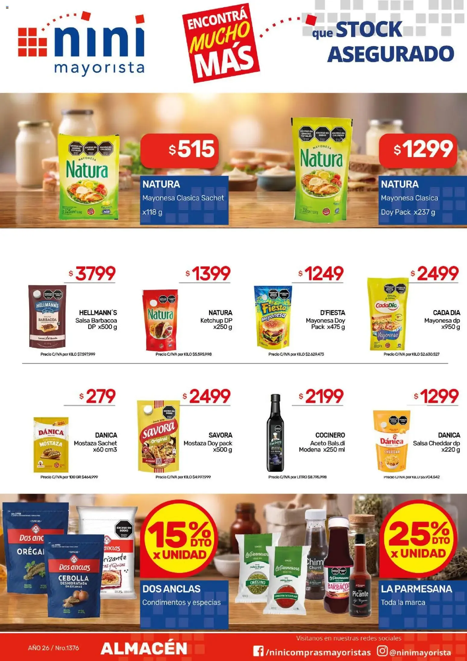 Ofertas de NINI Mayorista catálogo del 07/09/2026 - 13/09/2026 7 de septiembre al 13 de septiembre 2026 - Página 26 del catálogo