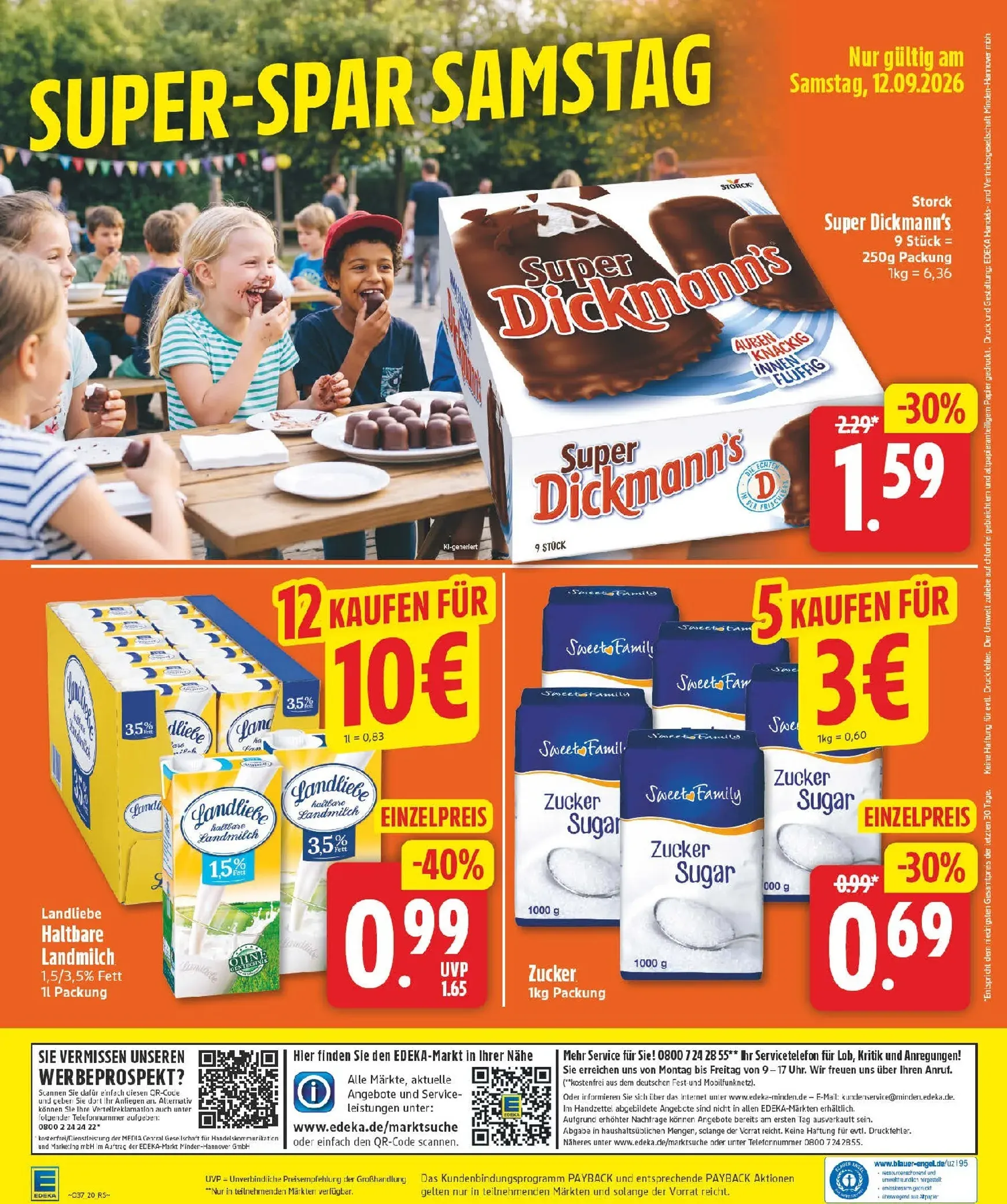 Edeka Prospekt nächste Woche – von Montag 07.09.2026 bis Samstag 12.09.2026 von 7. September bis 12. September 2026 - Prospekt seite 25