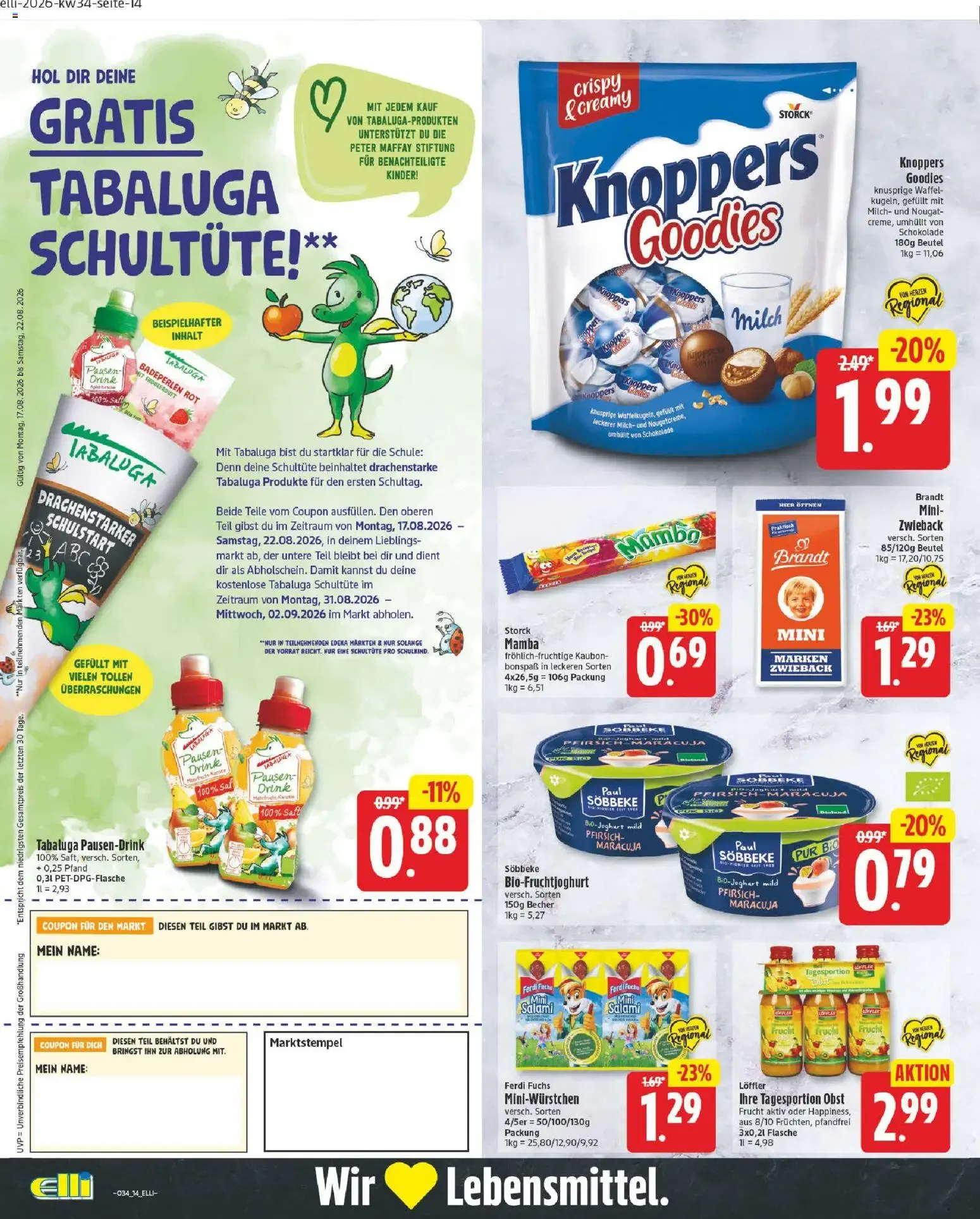 Elli Markt Prospekt vom 17.08.2026 – Angebote online von 17. August bis 22. August 2026 - Prospekt seite 14