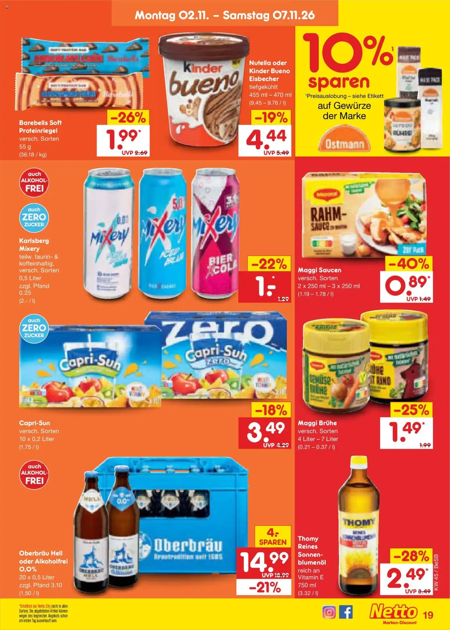 Netto Marken-Discount Prospekt (ab 02.11.2026) » Angebote von 2. November bis 7. November 2026 - Prospekt seite 29