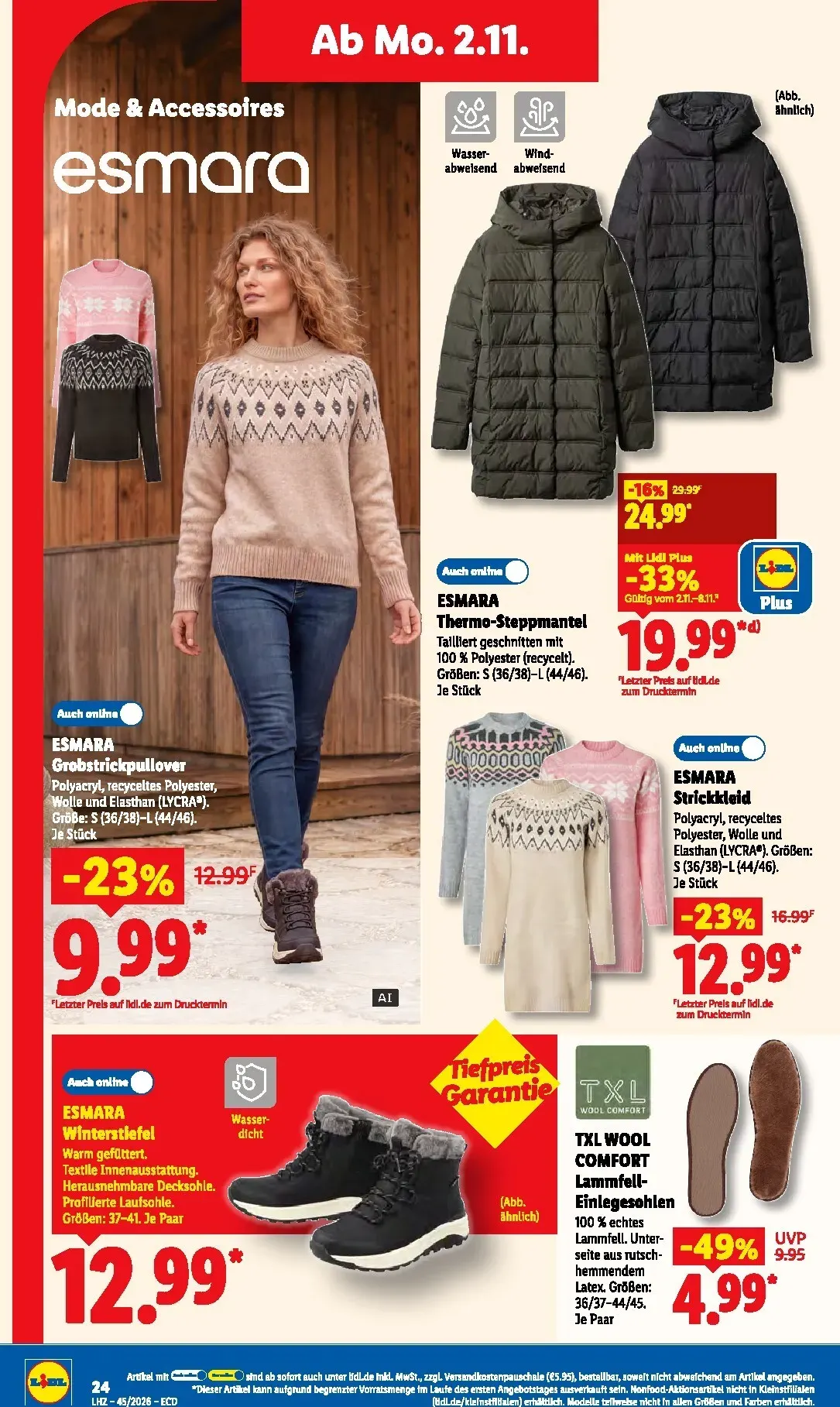 Lidl Sparen beim Preisführer von 2. November bis 7. November 2026 - Prospekt seite 41