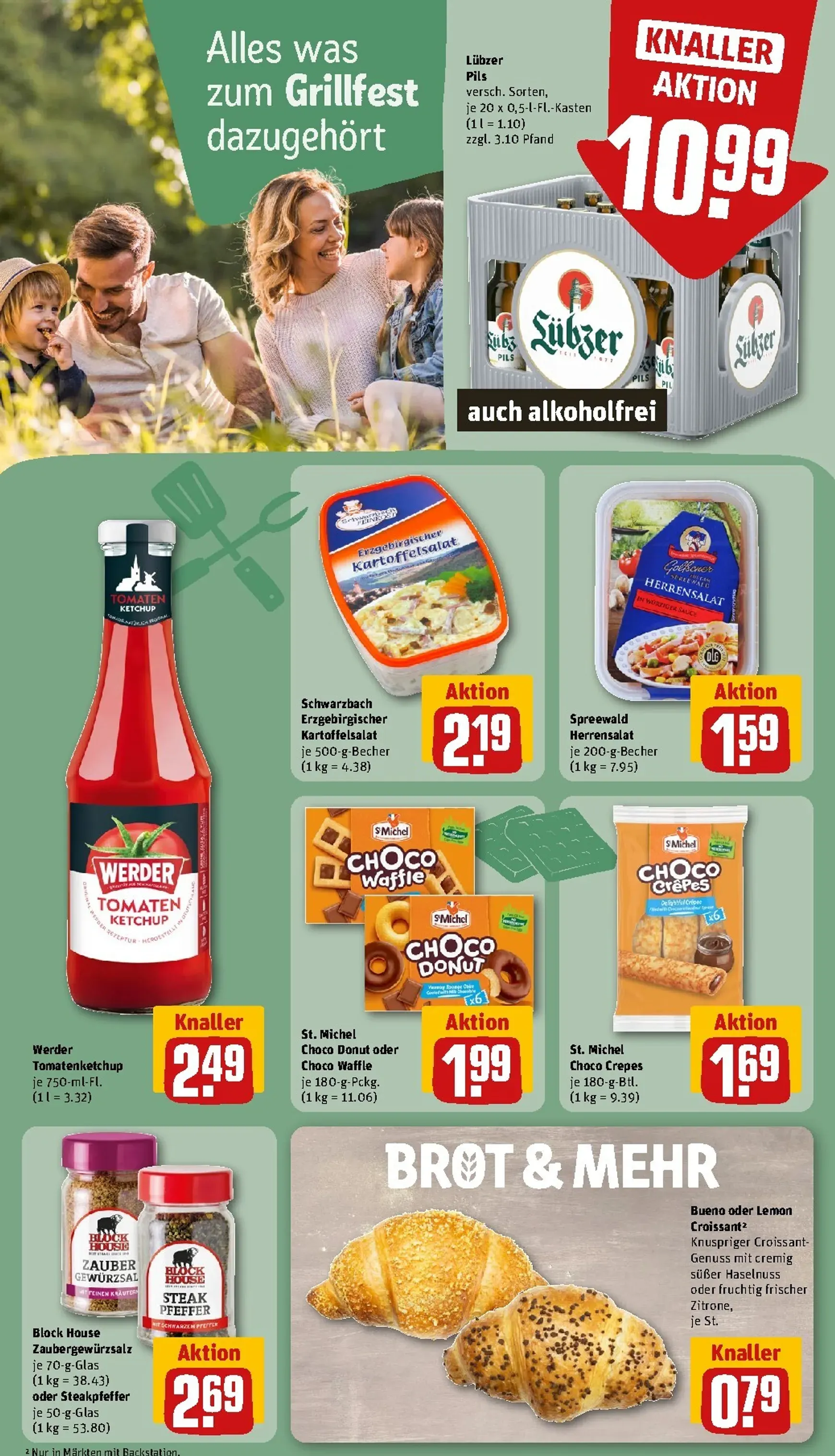 REWE Arina Fester - Jeder Tag Spartag! von 17. August bis 23. August 2026 - Prospekt seite 18