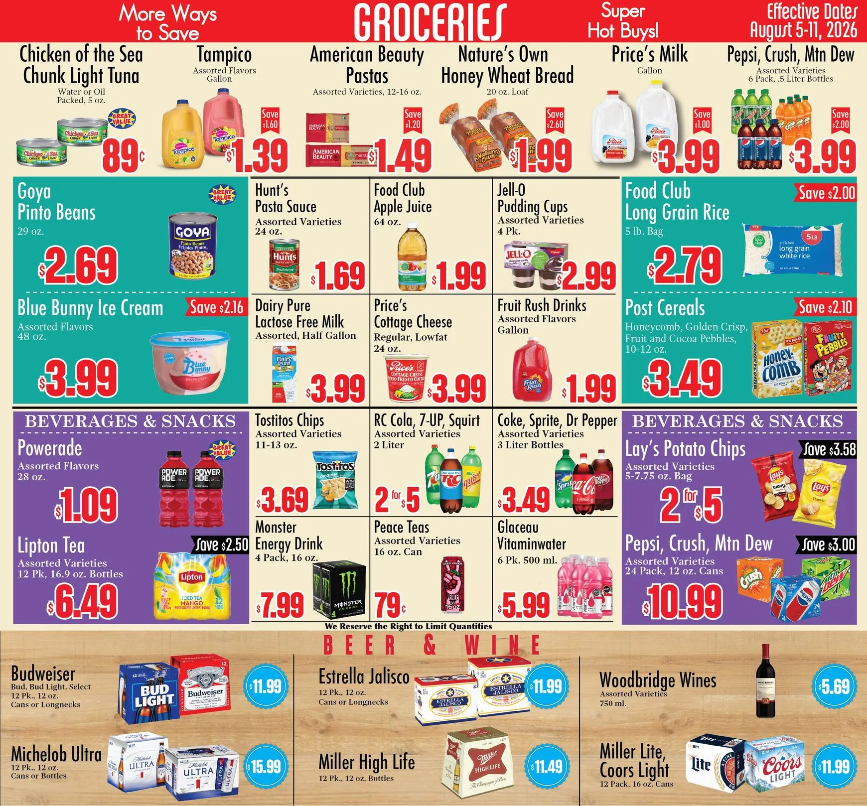Weekly ad More Great Ways to Save! from August 5 to August 11 2026 - Page 3