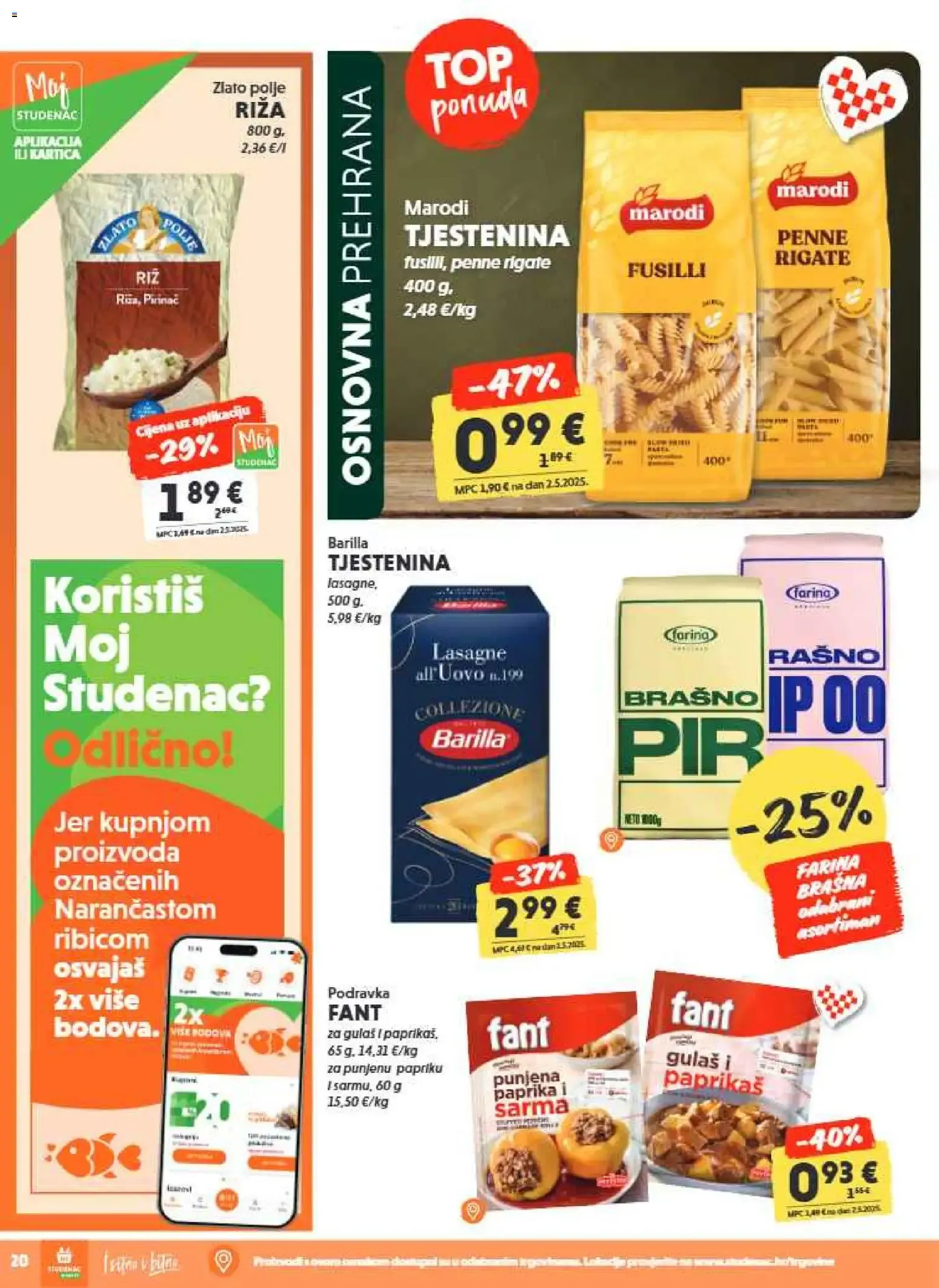 Katalog Studenac Katalog novi od 23.09.2026 na listanje > letak digitalni od 23. rujna do 29. rujna 2026. - Pregled Stranica 20