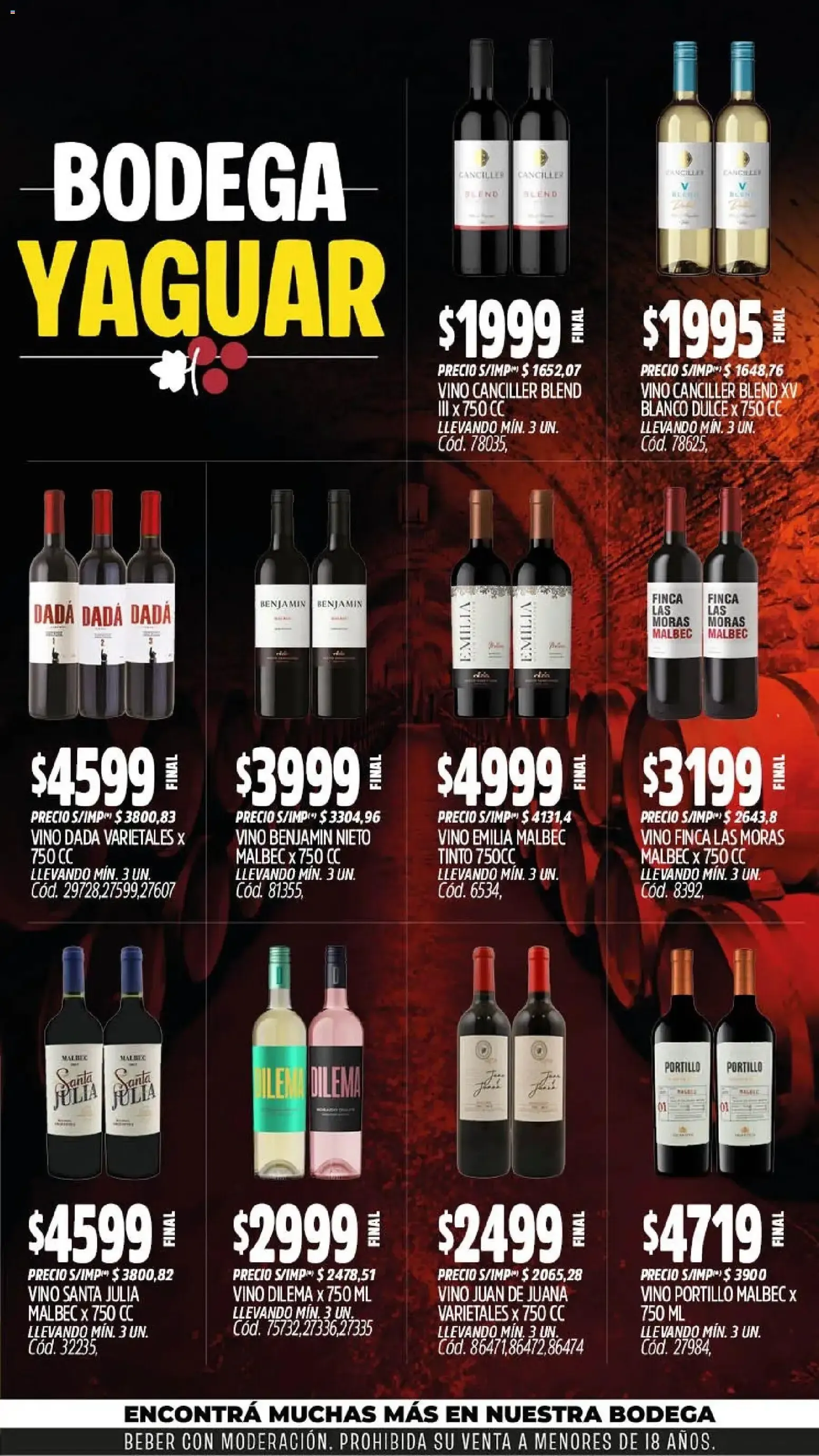 Ofertas de Yaguar - Oferta Semanal Mendoza del 24/08/2026 - 29/08/2026 24 de agosto al 29 de agosto 2026 - Página 4 del catálogo