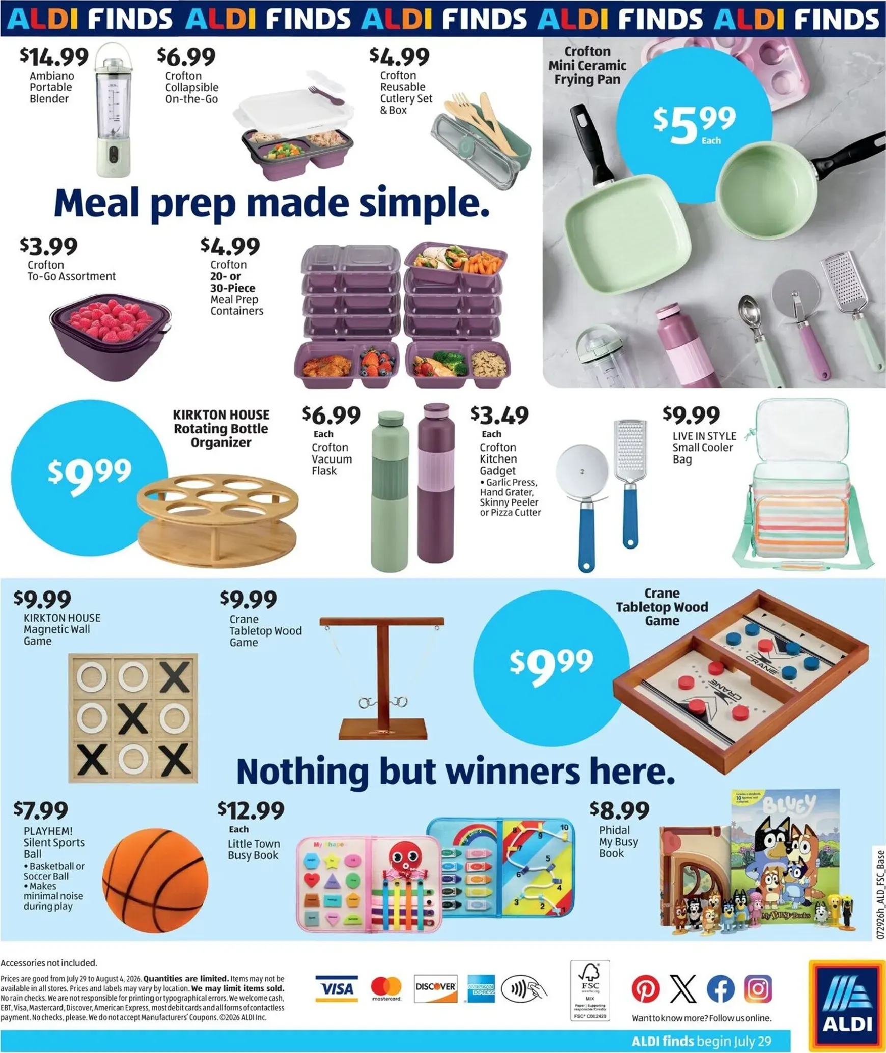 Weekly ad ALDI - Sneak Peek flyer for next week from Wednesday 07/29/2026 to Tuesday 08/04/2026 from July 29 to August 4 2026 - Page 2