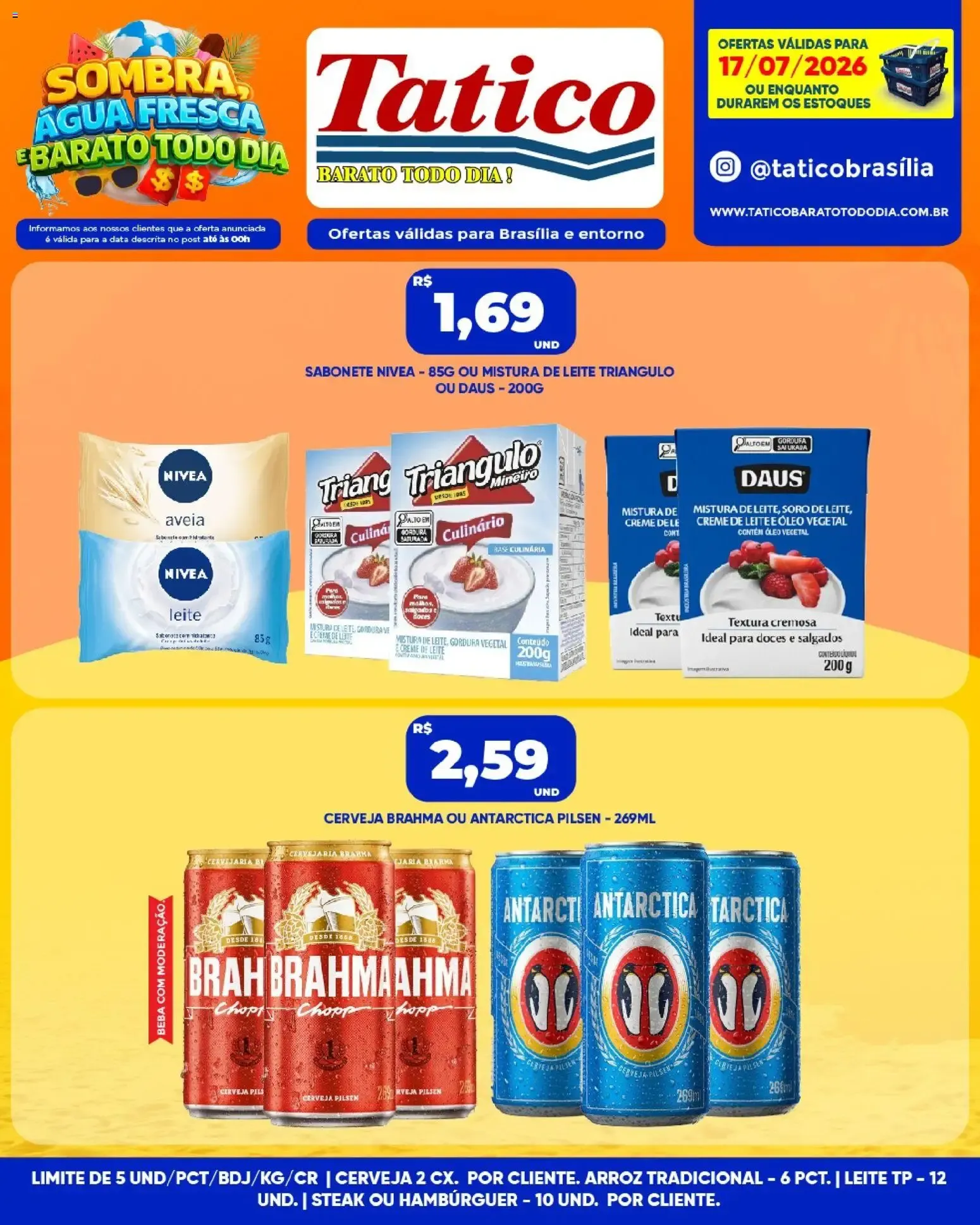 Encarte de Tatico ofertas Fim de Semana de 18/07/2026 | Promoções Online 18 de julho até 19 de julho 2026 - Pagina 23