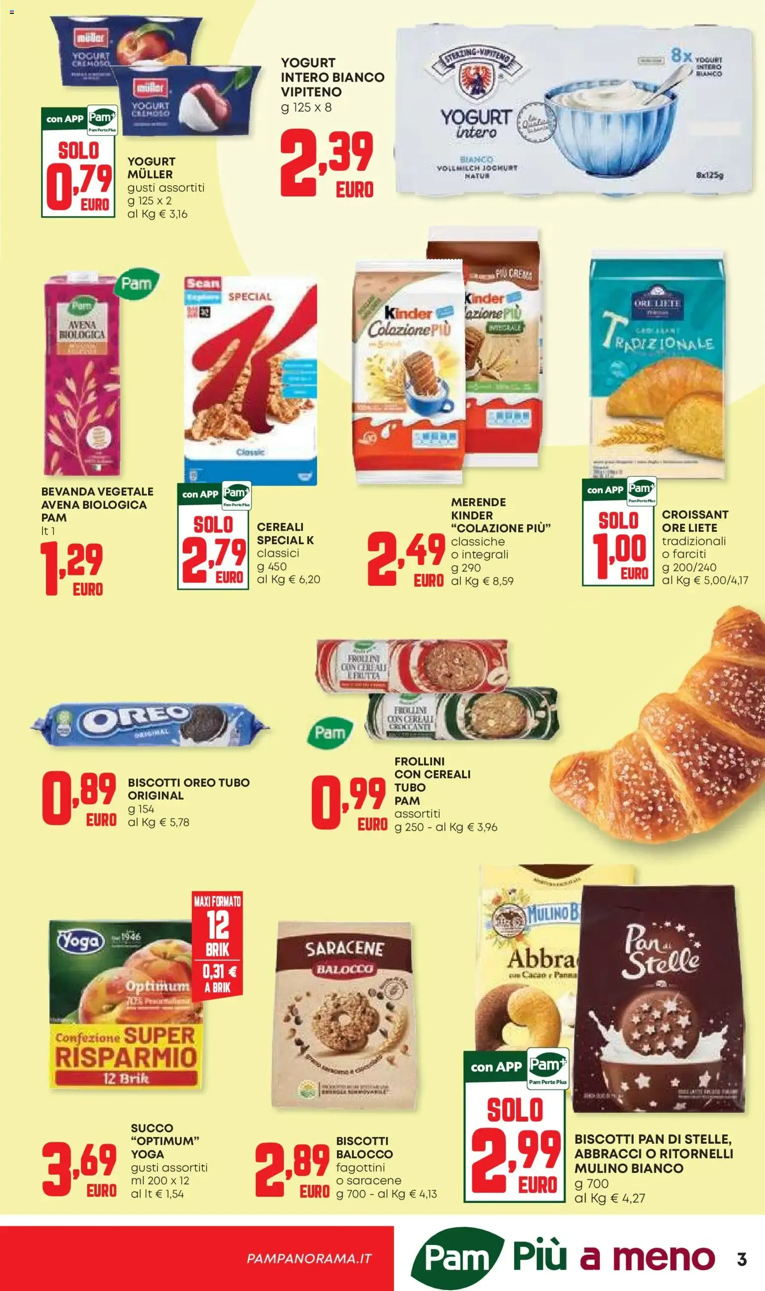 Pam Panorama: Convenienza a pieni voti da 27 agosto a 9 settembre di 2026 - Pagina del volantino 3