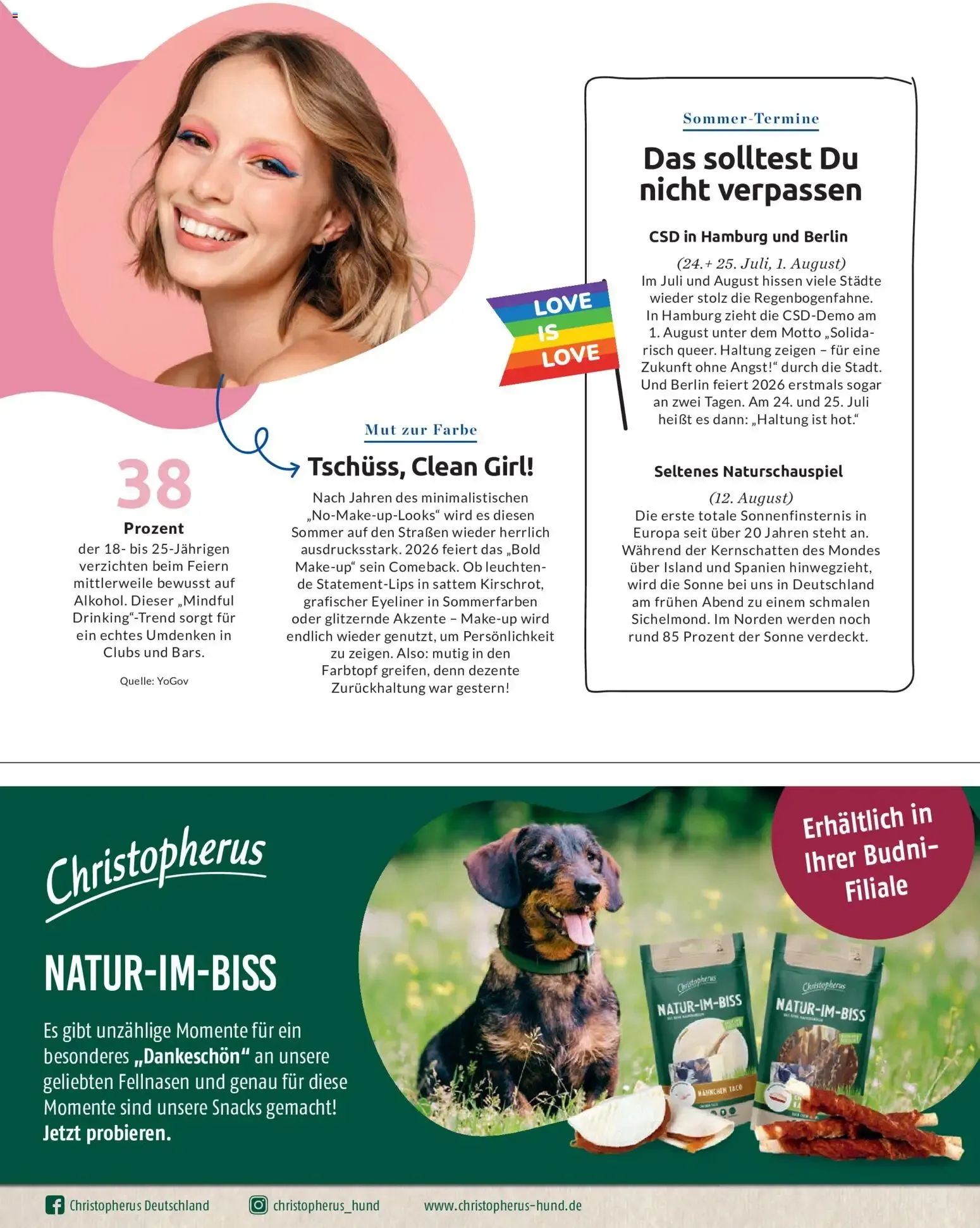perle Das Magazin von budni von 9. Juli bis 31. August 2026 - Prospekt seite 4