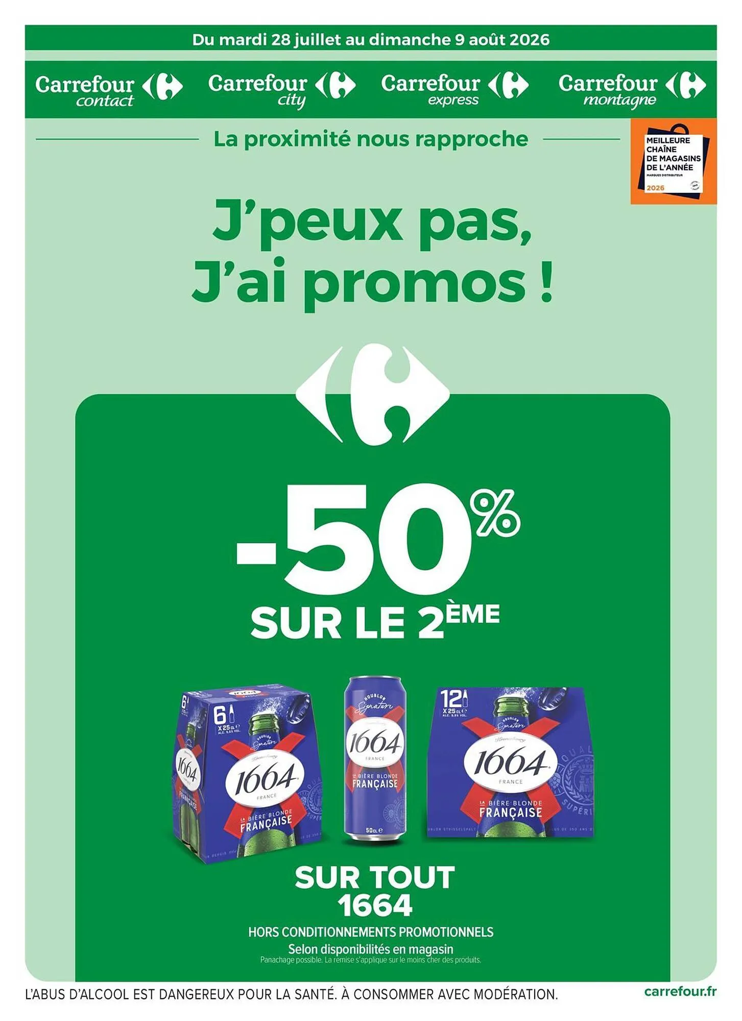 Carrefour Express Catalogue Du 28/07/2026 au 09/08/2026 du 28 juillet au 9 août 2026 - Catalogue page 1