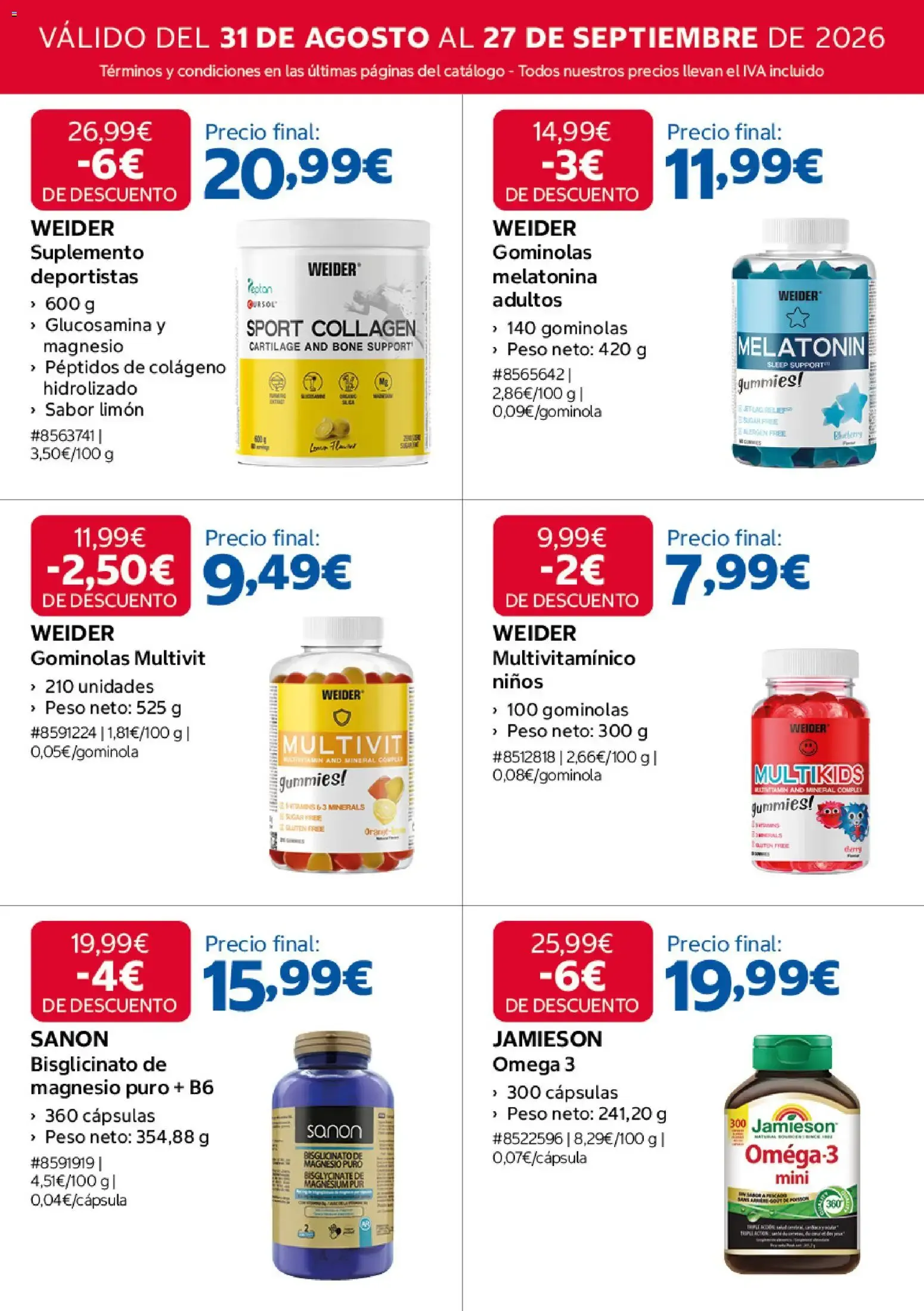 Catálogo de Costco Wholesale: Más de 1000€ en Ahorros para Socios 31 de agosto al 27 de septiembre 2026 - Página 11