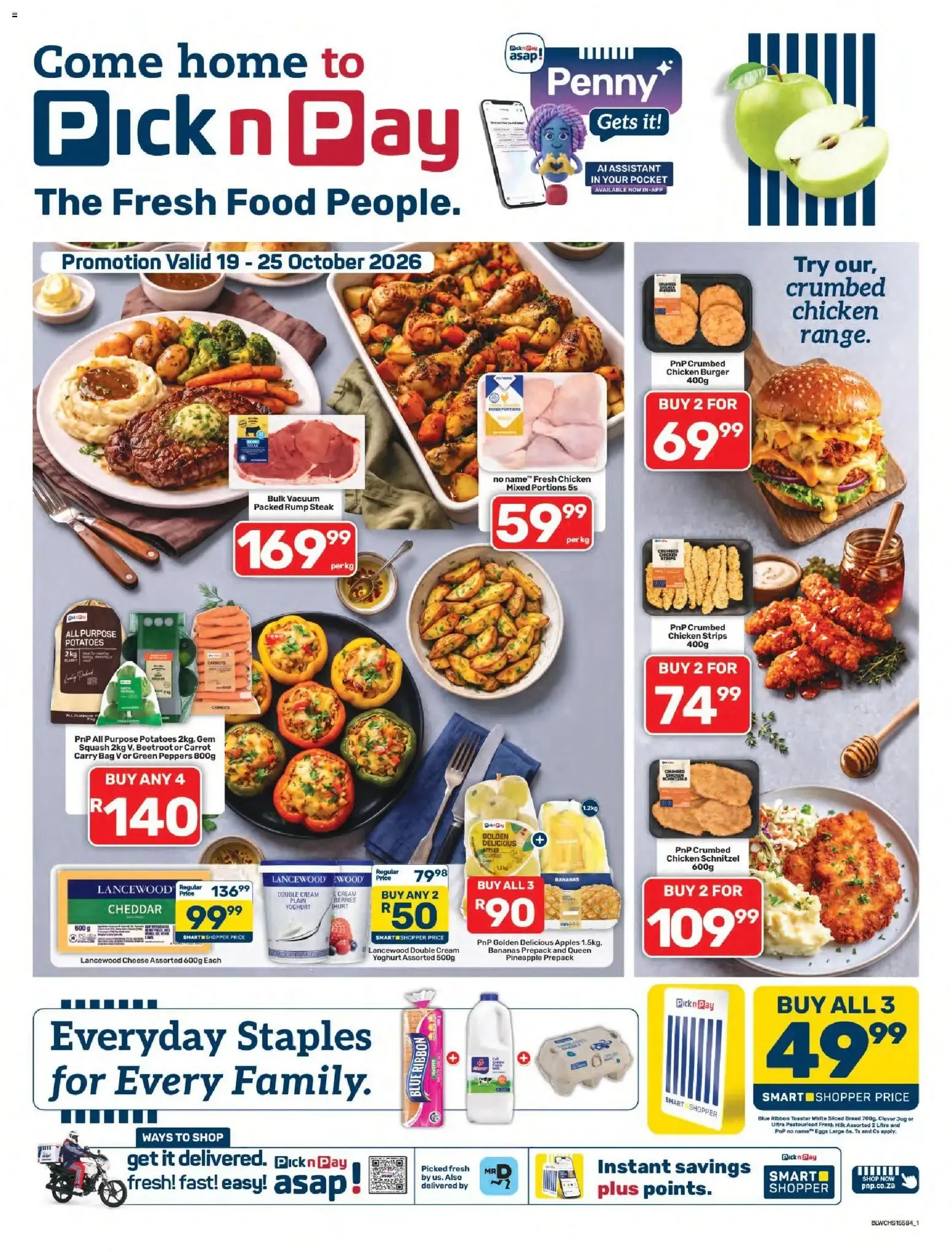 Pick n Pay Western Cape - Specials (19/10/2026 - 25/10/2026) Online from 19 October to 25 October 2026 - Catalogue Page 1