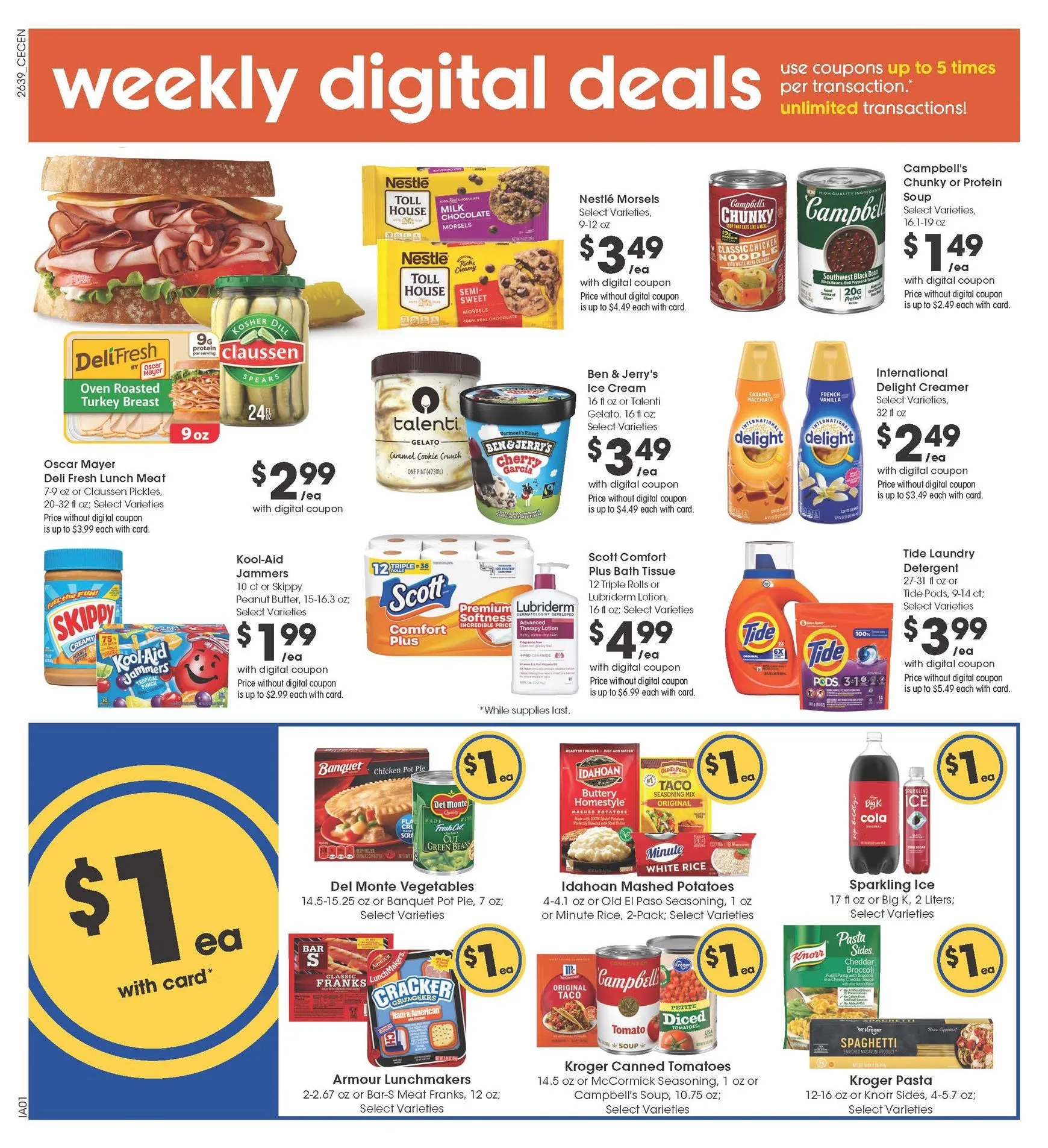 Weekly promotion Kroger: NEW lower everyday PRICES - Weekly Digital Deals spanning from October 28 to November 3 2026 - Page 2 for Catalogue 365