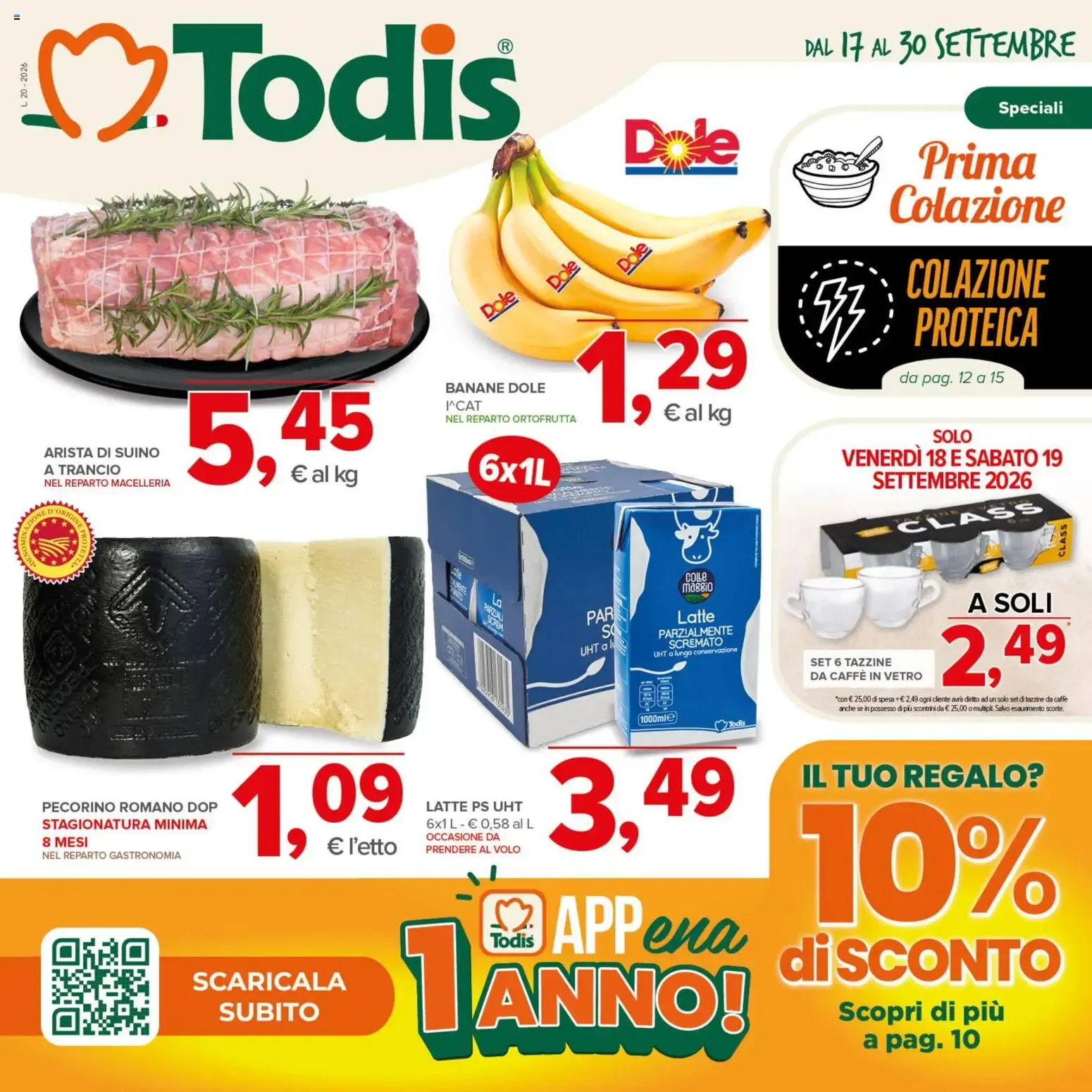Nuovo Todis volantino Lazio dal 17/09/2026 > offerte anteprima 🛍️ da 17 settembre a 30 settembre di 2026 - Pagina del volantino 1