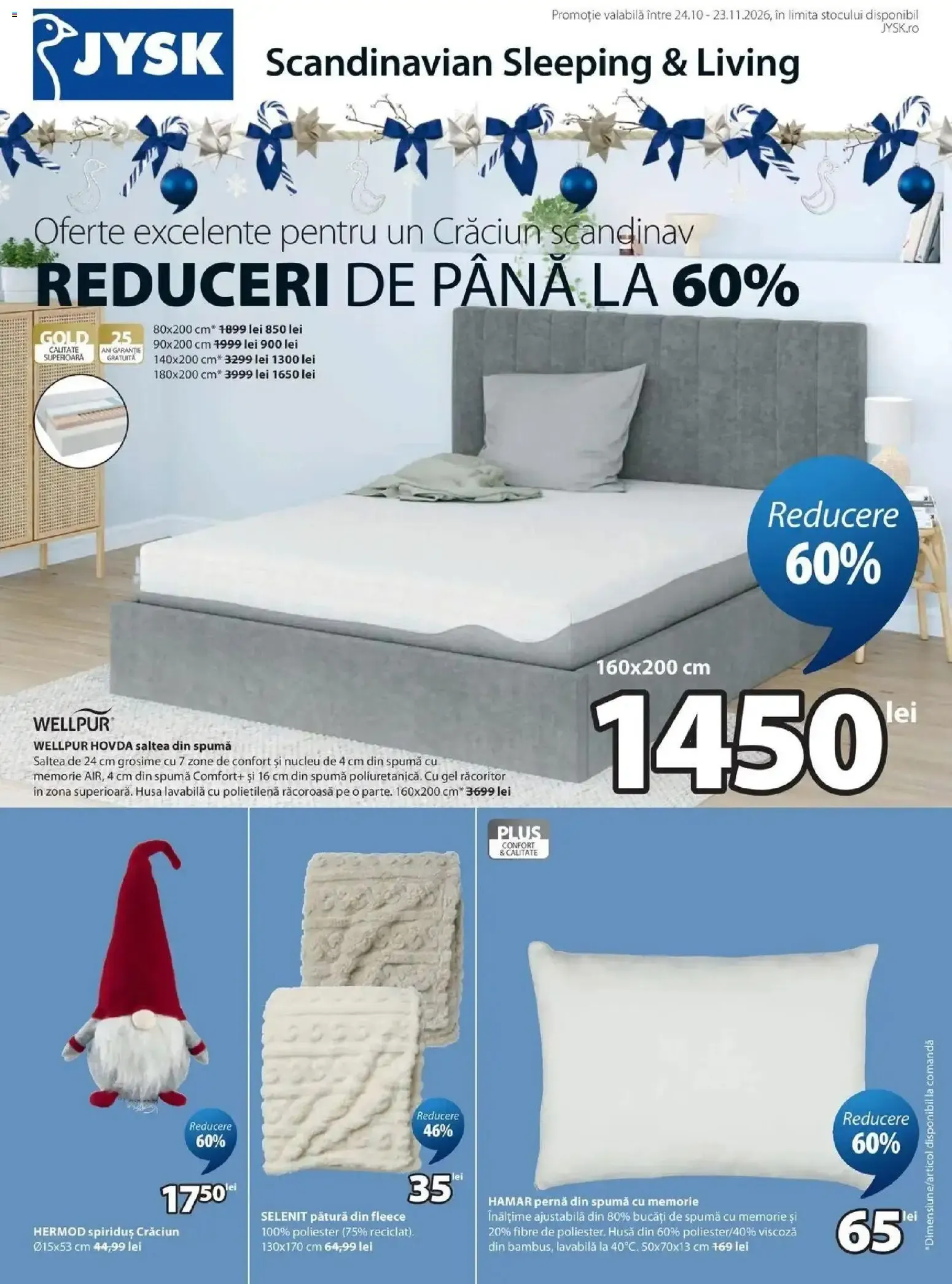 Catalog Oferte excelente pentru un Crăciun scandinav REDUCERI DE PÂNĂ LA 60% de la 24 octombrie până la 23 noiembrie 2026 - Revista Pagina 1