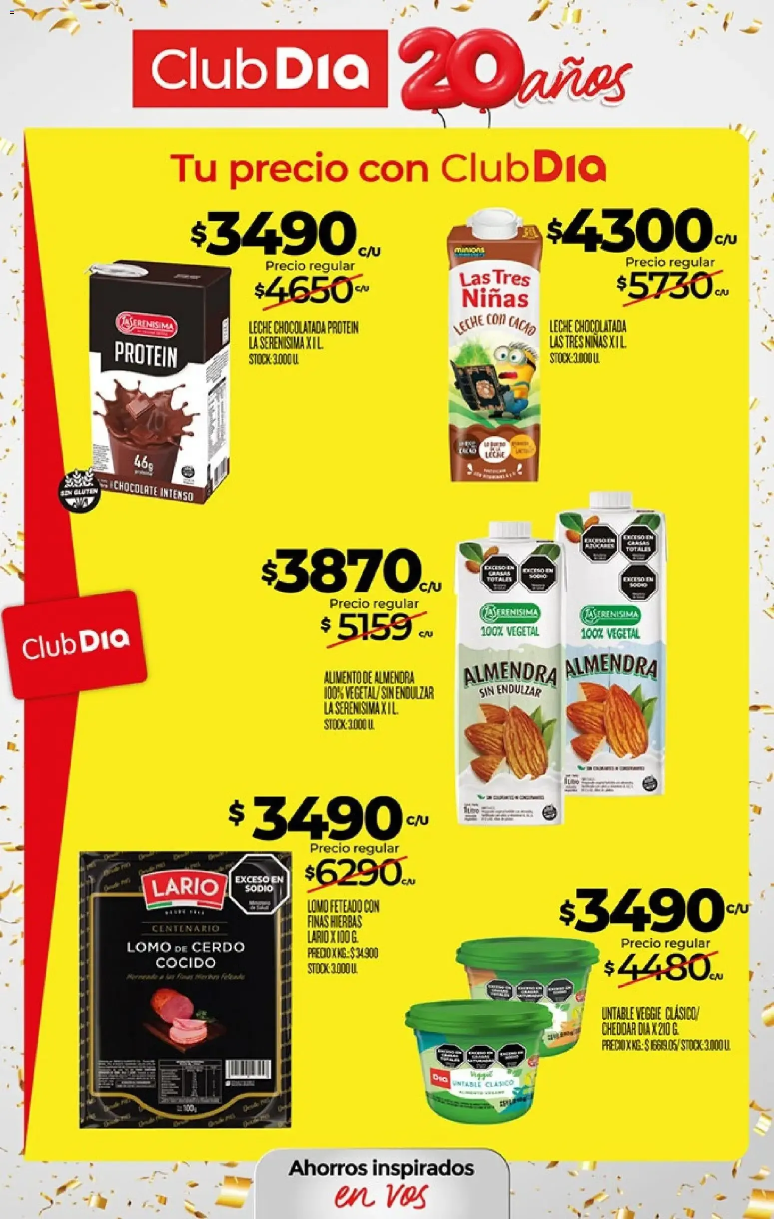 Ofertas de Club Dia 20 años - Tu precio con Club Dia 21 de octubre al 26 de octubre 2026 - Página 22 del catálogo