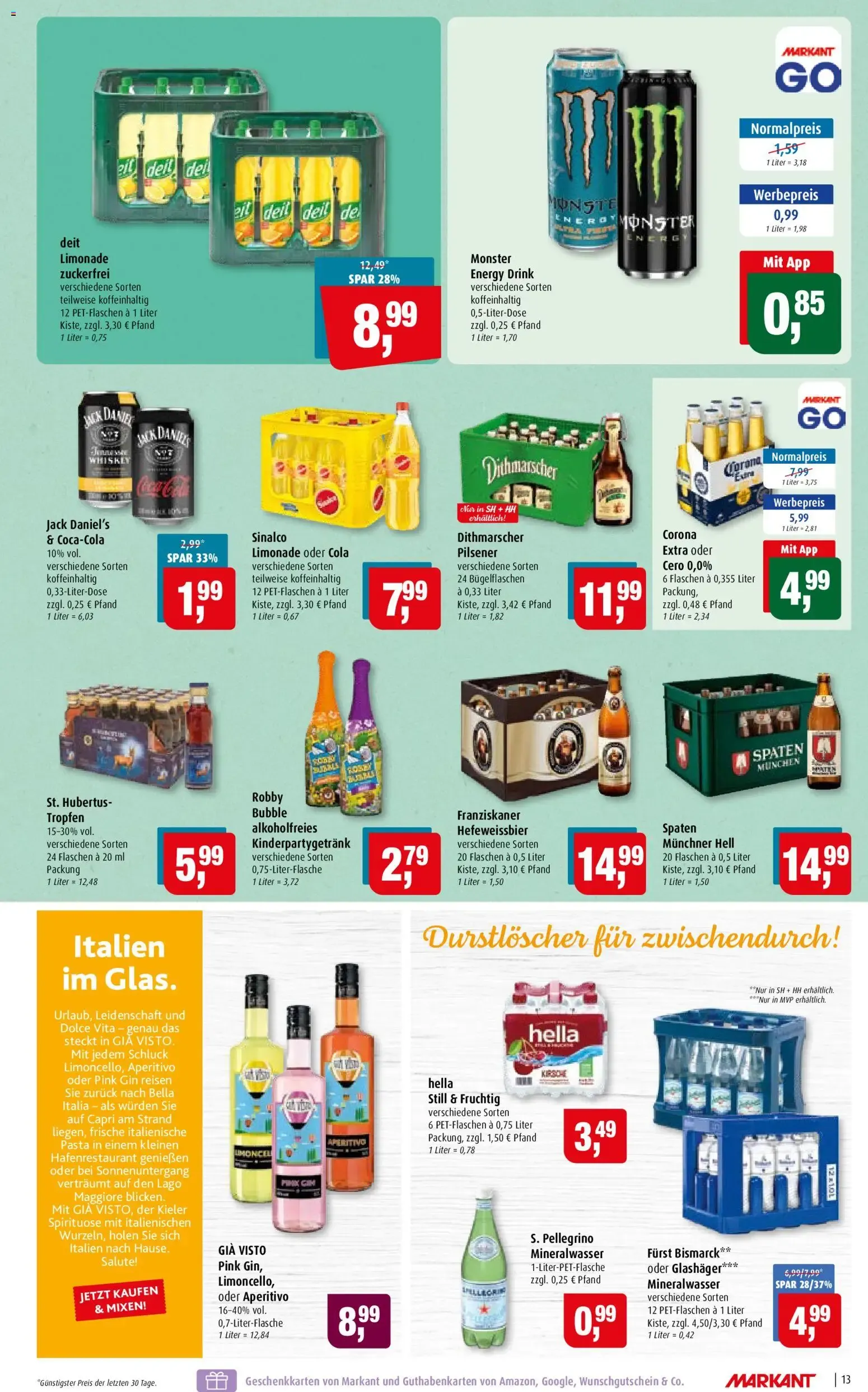 Markant Prospekt (ab 26.10.2026) zum Blättern von 26. Oktober bis 30. Oktober 2026 - Prospekt seite 13