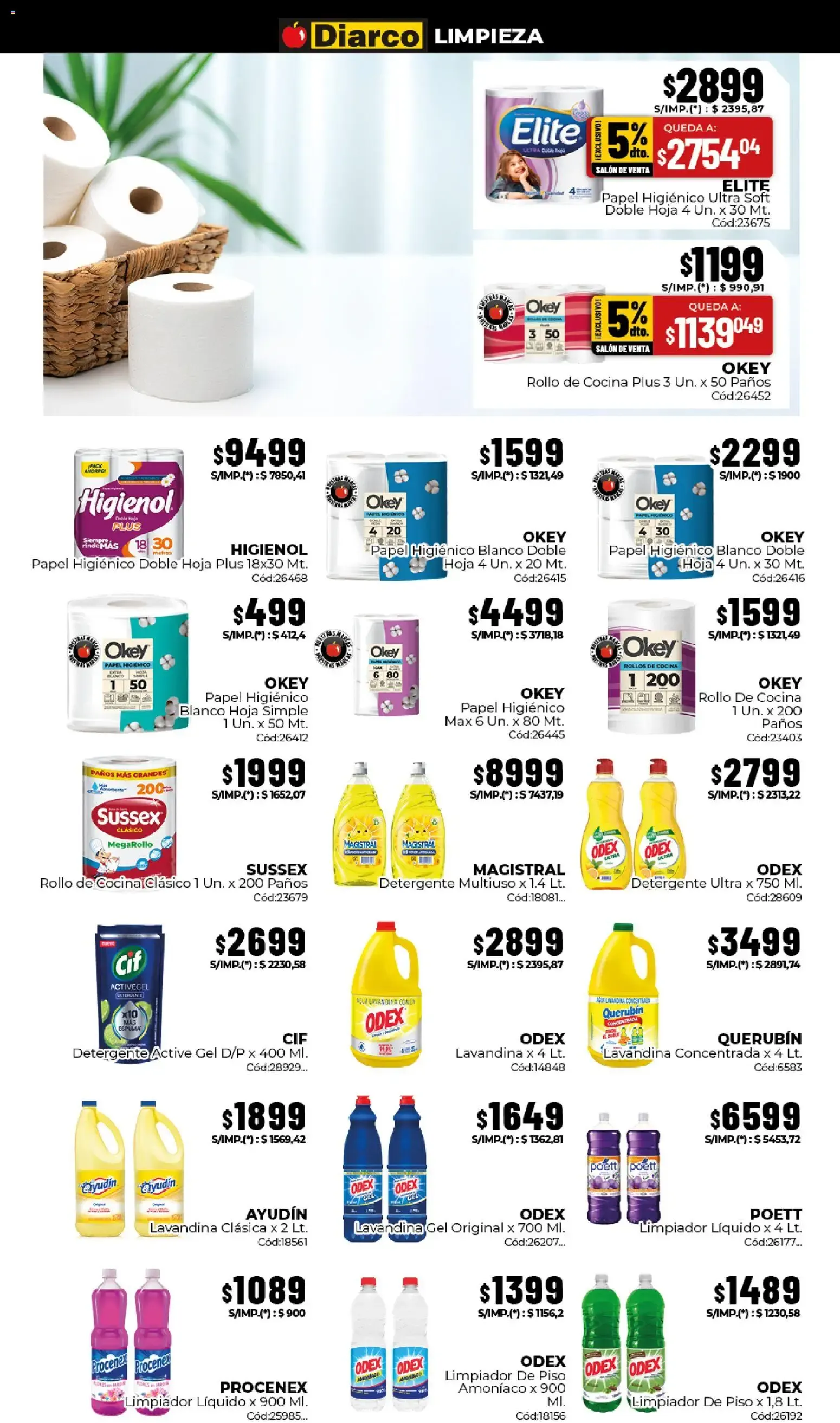Ofertas de Diarco - Ofertas Interior del 13/07/2026 - 17/07/2026 13 de julio al 17 de julio 2026 - Página 16 del catálogo