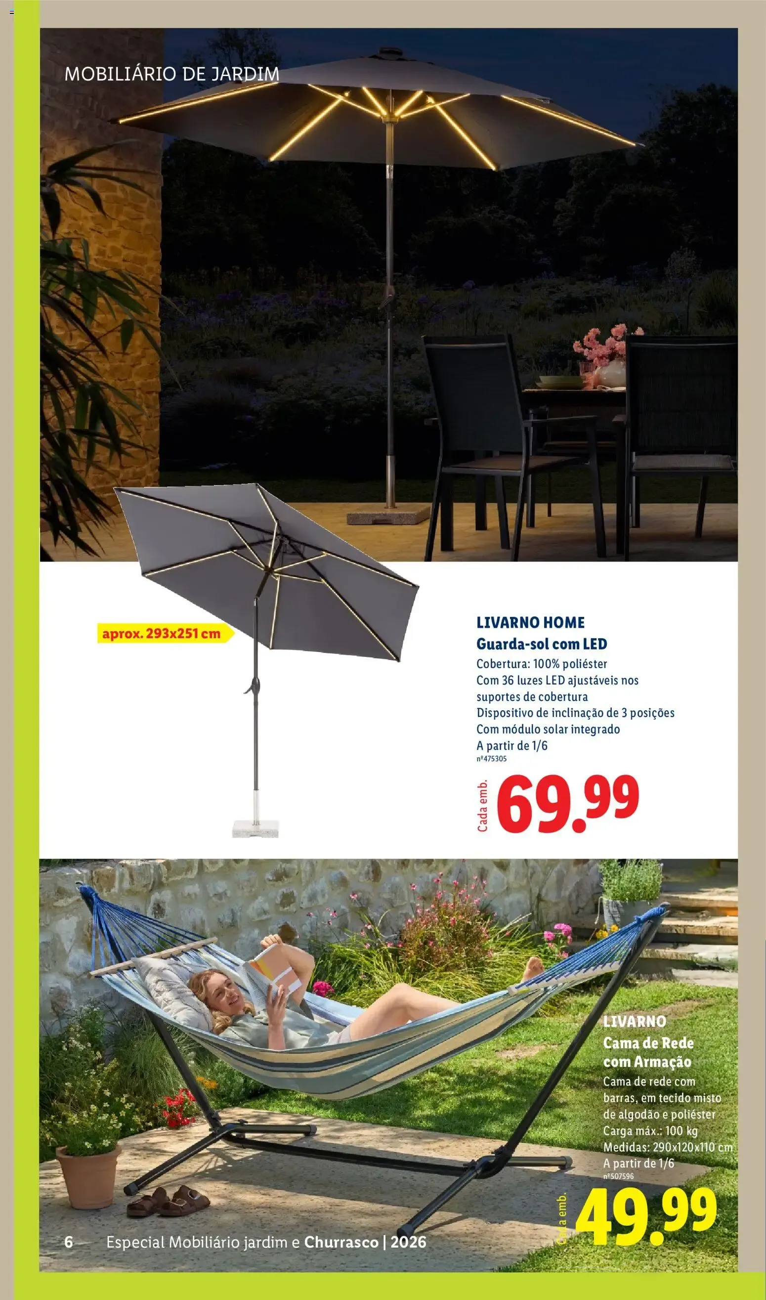 Folheto Lidl Folheto Especial Jardim » de 01/06/2026 - 31/08/2026 de 1 de junho até 31 de agosto 2026 - Pagina 6