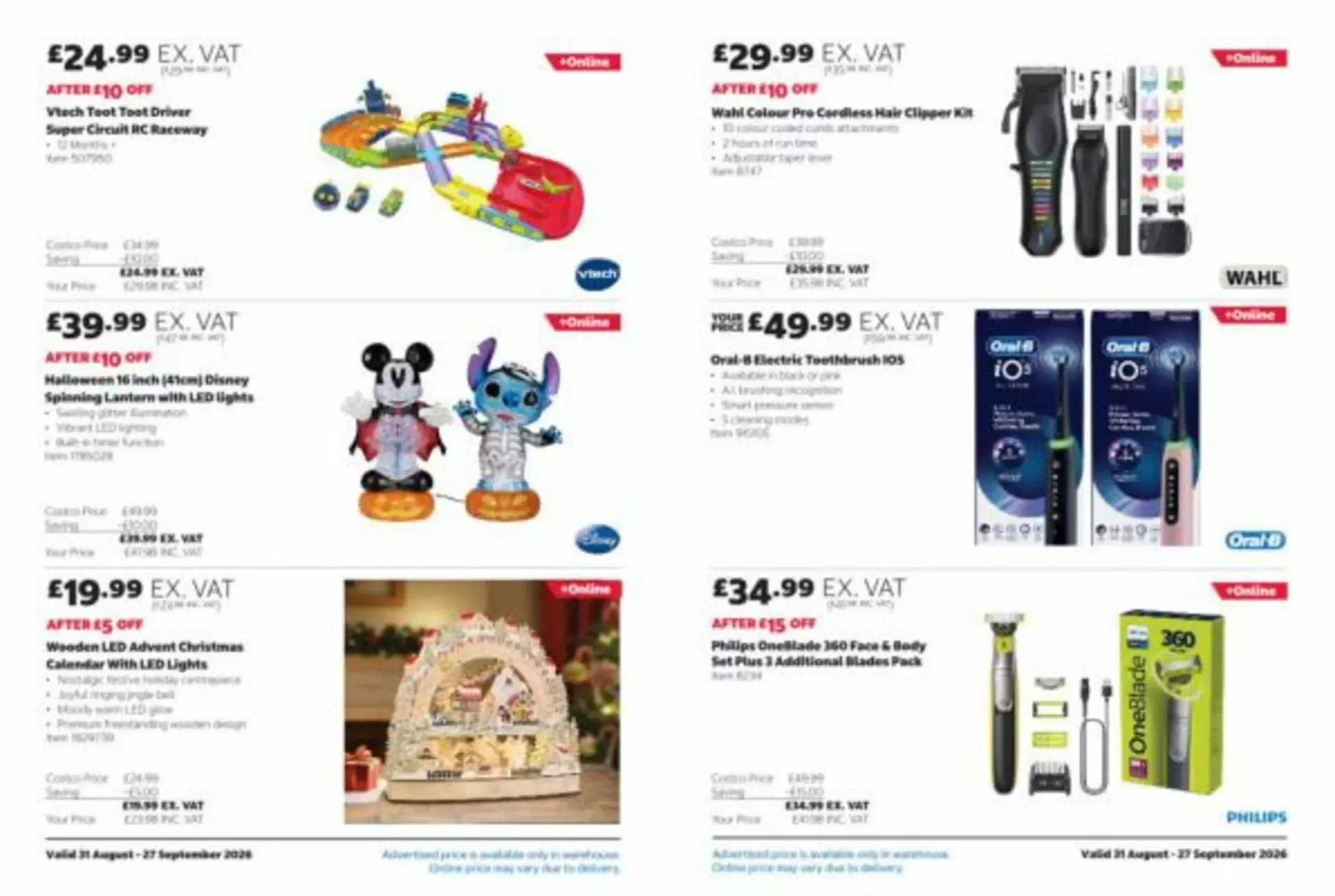 Costco leaflet from 31 August to 27 September 2026 - Catalogue Page 6