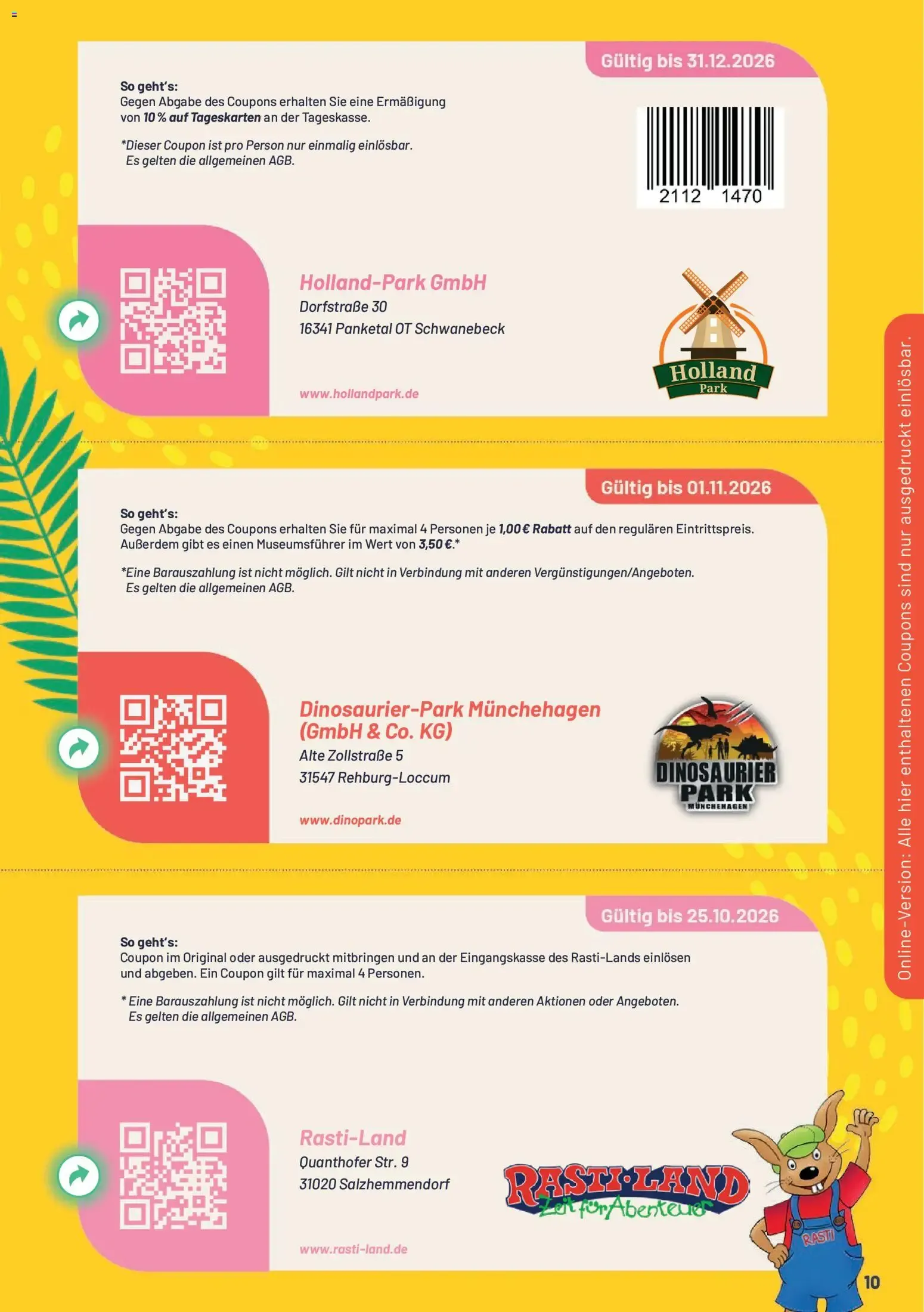 E center Prospekt Super Sommer Spar-Pass 2026 (ab 16.06.2026) zum Blättern von 16. Juni bis 31. August 2026 - Prospekt seite 11