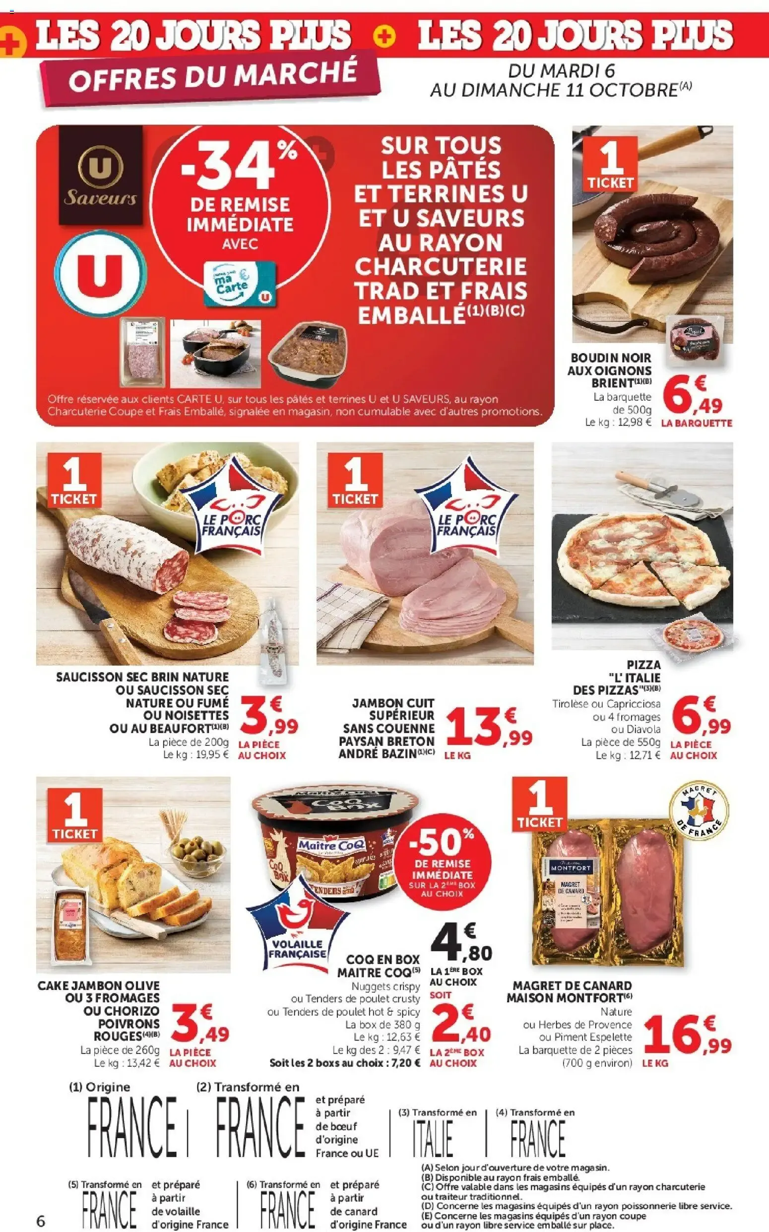 U Express catalogue à partir du 06/10/2026 - promo en ligne du 6 octobre au 18 octobre 2026 - Catalogue page 6
