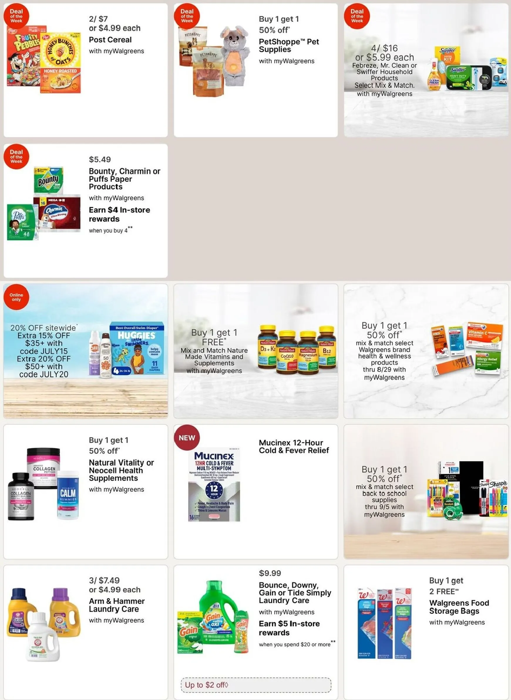 Weekly ad Walgreens Weekly Ad from July 19 to July 25 2026 - Page 2