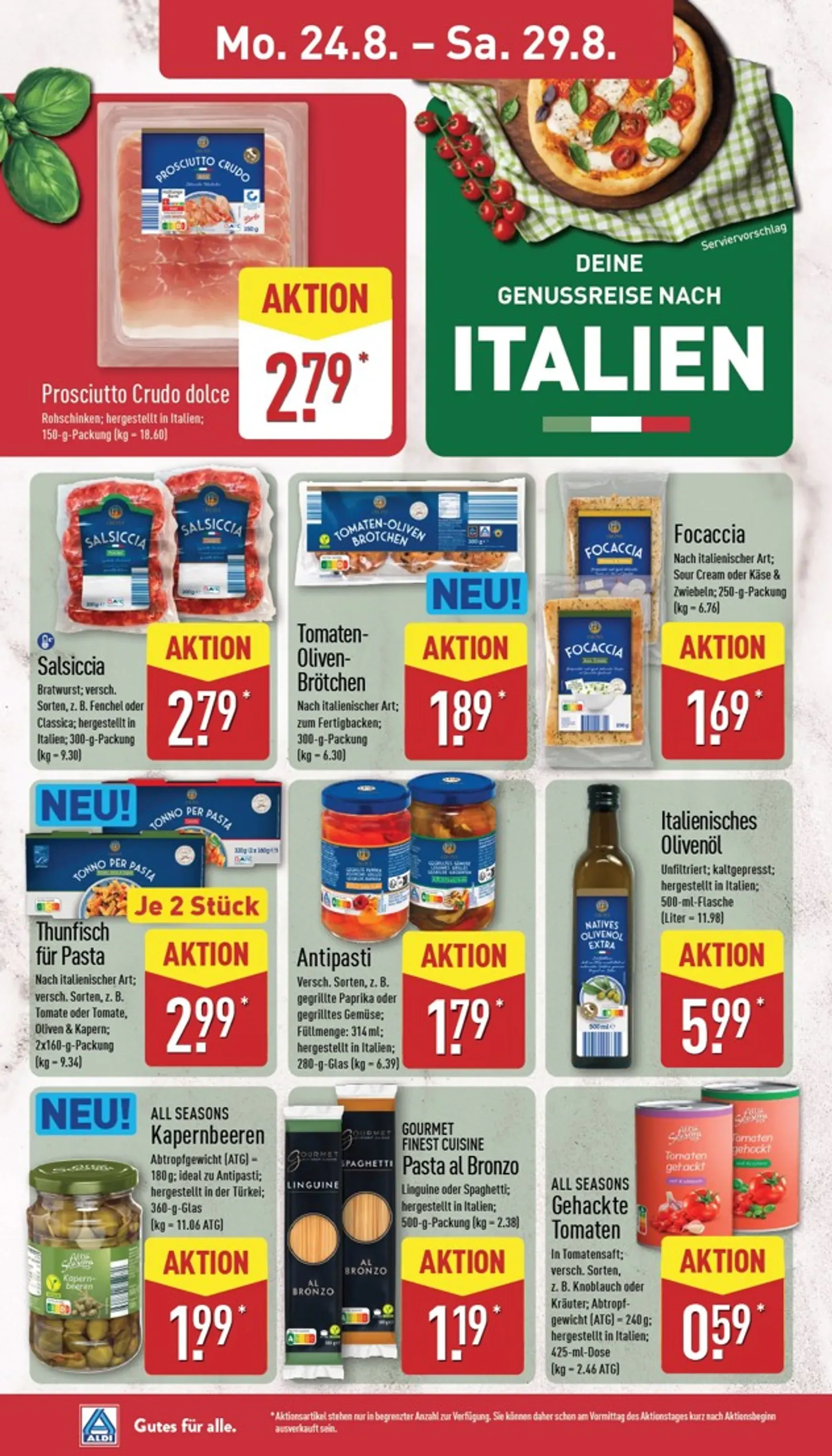 ALDI NORD Prospekt – von Montag 24.08.2026 bis Samstag 29.08.2026 von 24. August bis 29. August 2026 - Prospekt seite 12