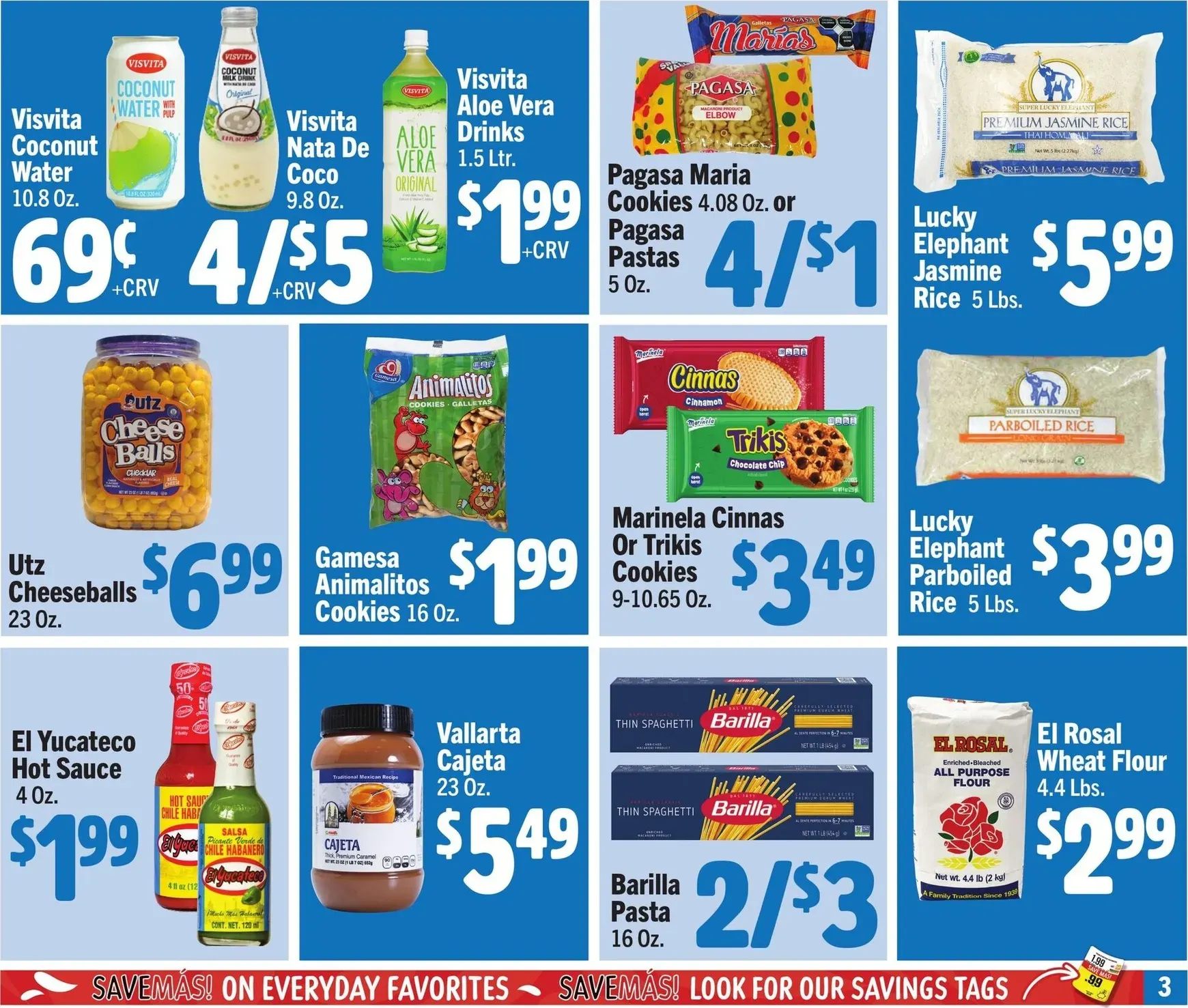 Weekly ad Vallarta Supermarkets - Save Más! Back to School Favorites from July 27 to August 23 2026 - Page 3