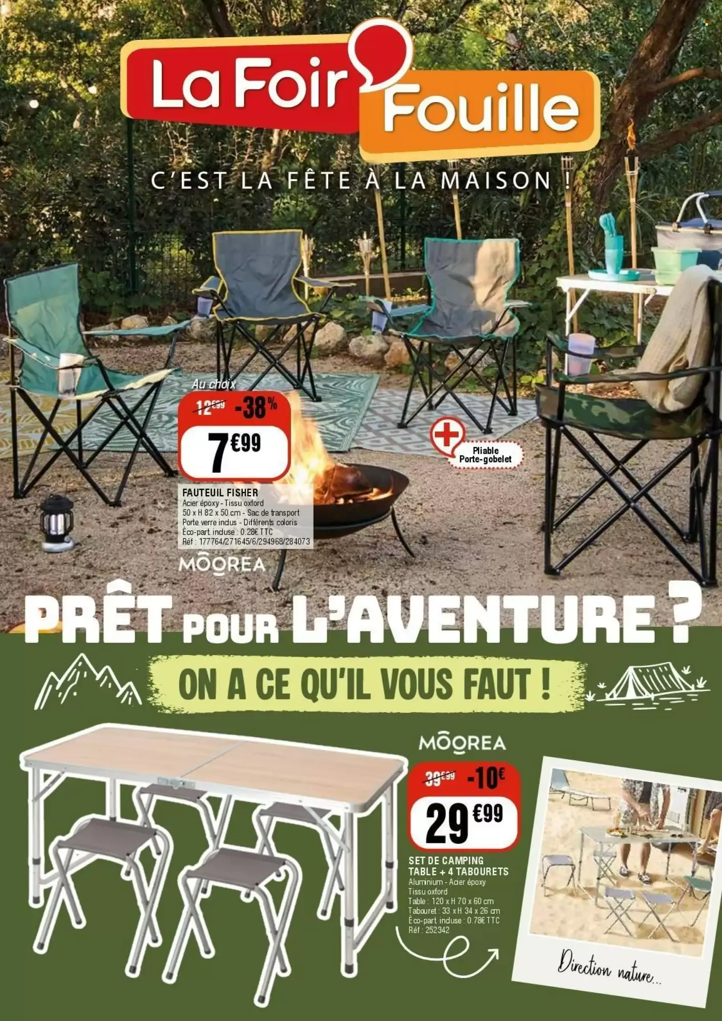 La Foir Fouille - C'est la fête à la maison ! - Prêt pour l'aventure? du 6 juillet au 12 juillet 2026 - Catalogue page 1