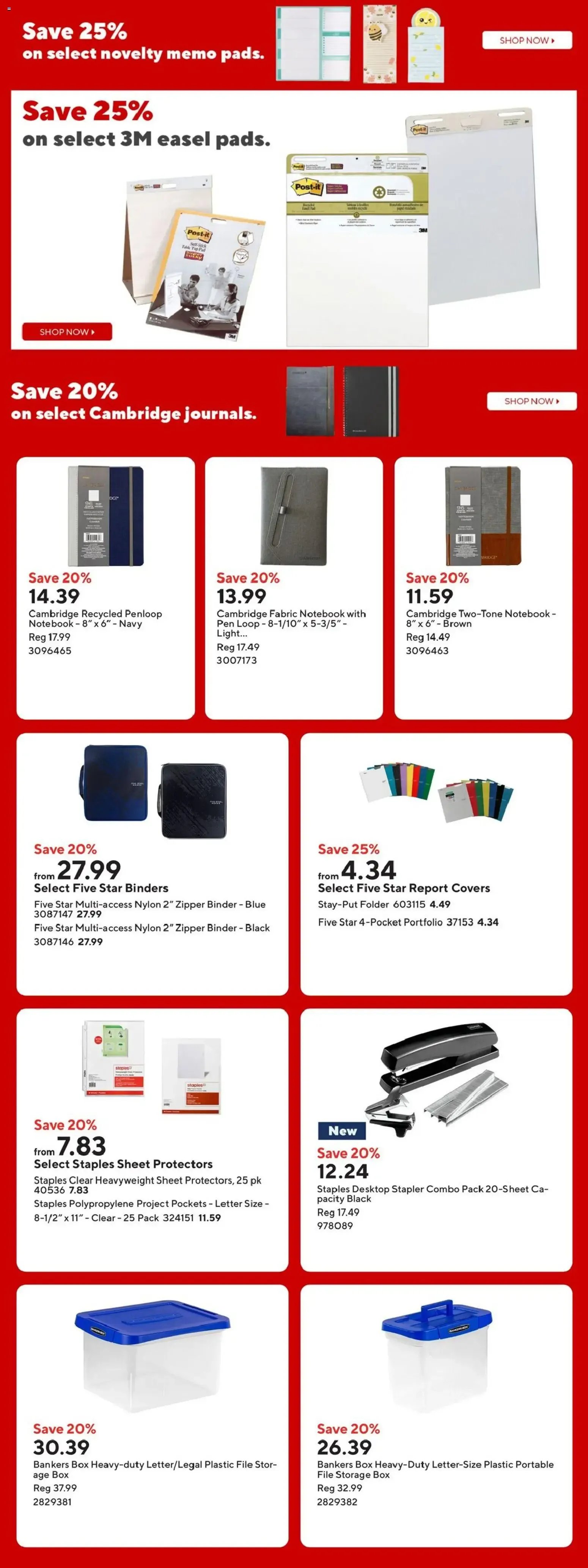 Staples weekly flyer / circulaire from Jun 5, 2026 > weekly specials & deals from June 5 to June 11 2026 - flyer page 13