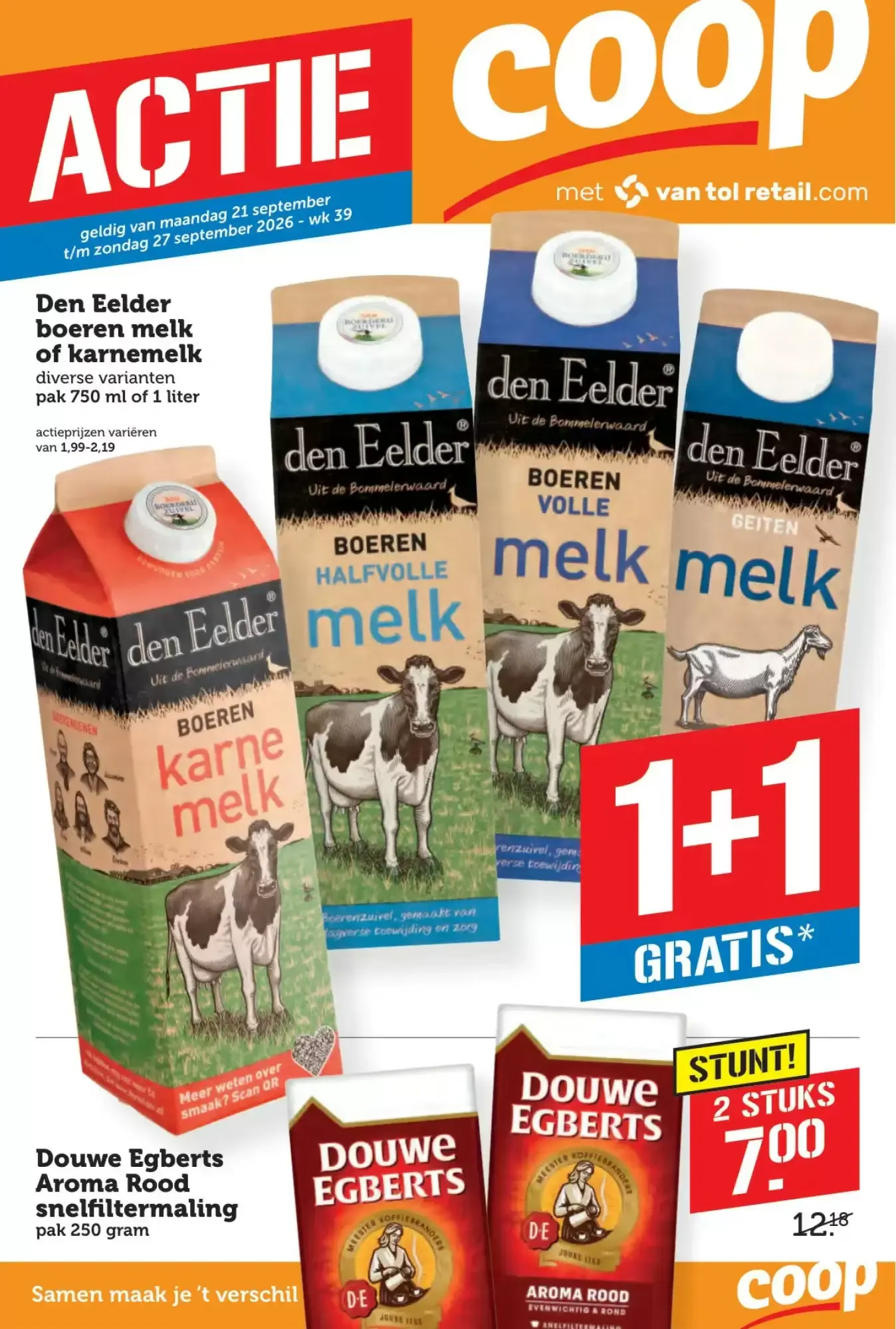 Coop Folder Week 39 – 21.09.2026 – 27.09.2026 van 21 september tot 27 september 2026 - Folder pagina 1