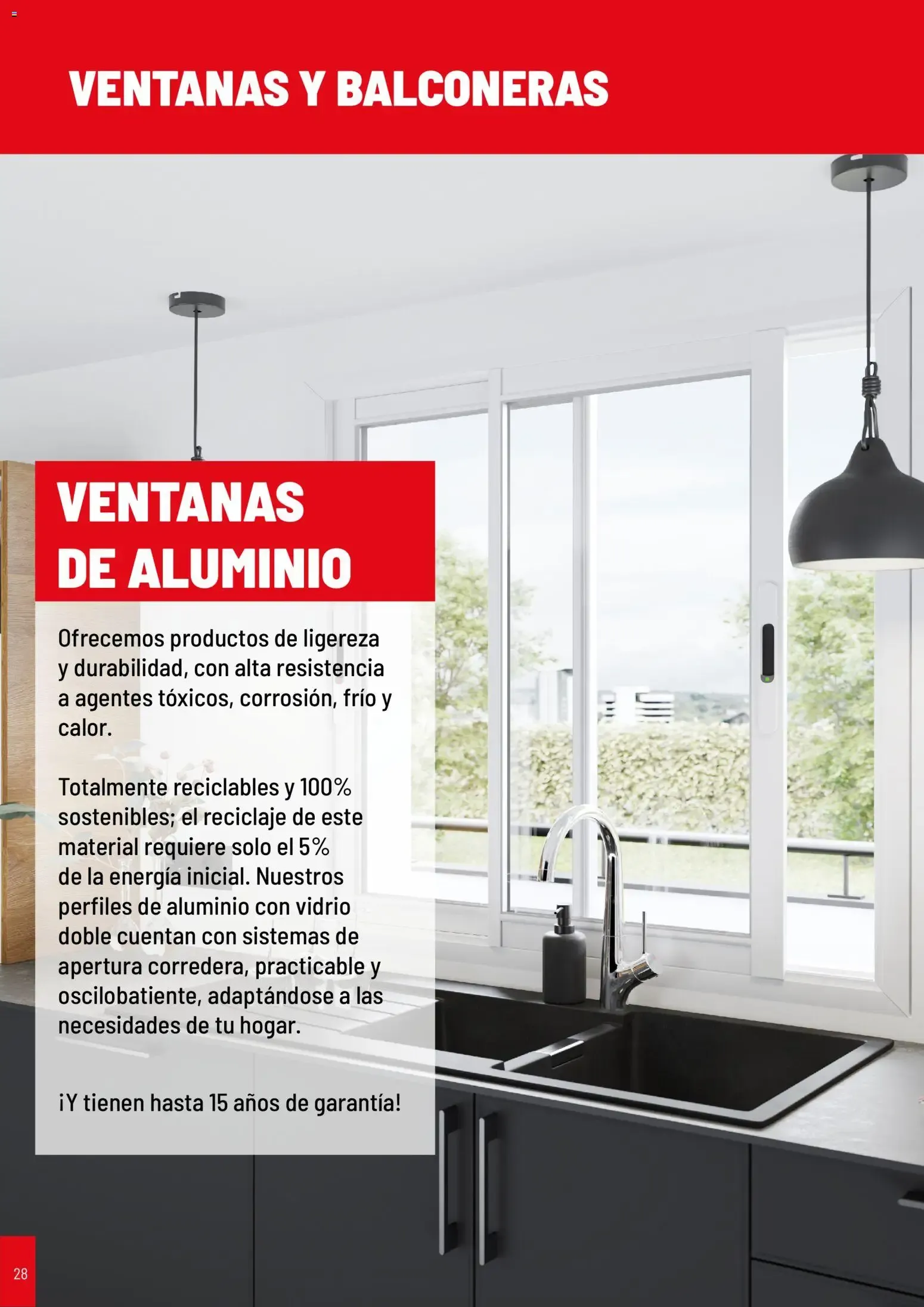 Catálogo de Brico Depôt Catálogo Puertas y Ventanas 2026 7 de octubre al 31 de diciembre 2026 - Página 28