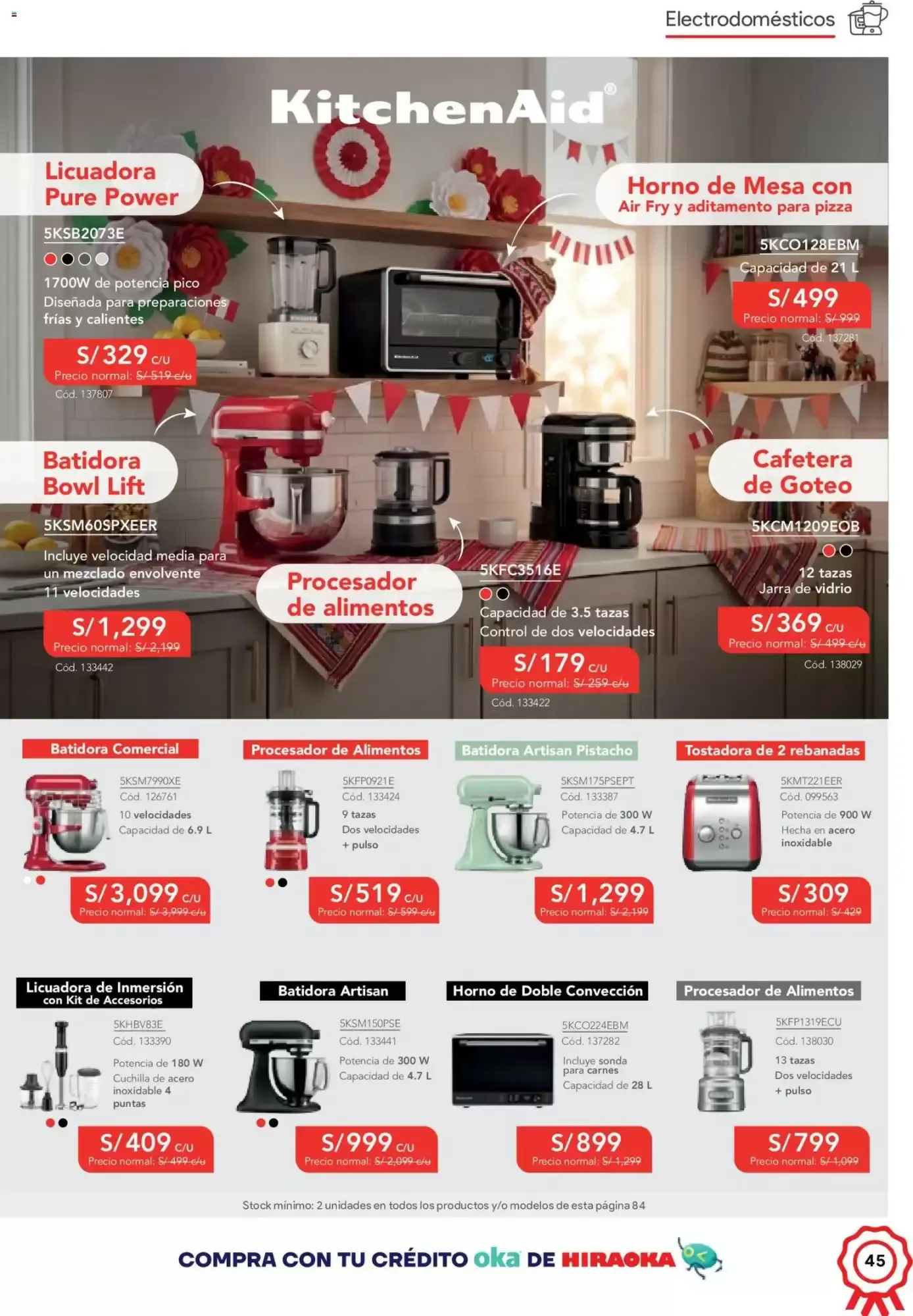 Catalogo de Catálogo Hiraoka 11 de julio al 31 de julio 2026 - Pag 45