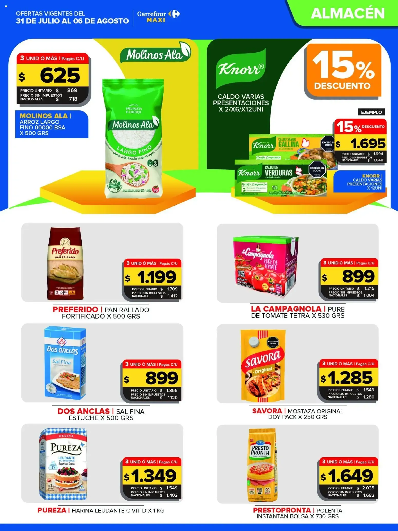 Ofertas de Carrefour Maxi catálogo del 31/07/2026 - 06/08/2026 31 de julio al 6 de agosto 2026 - Página 7 del catálogo