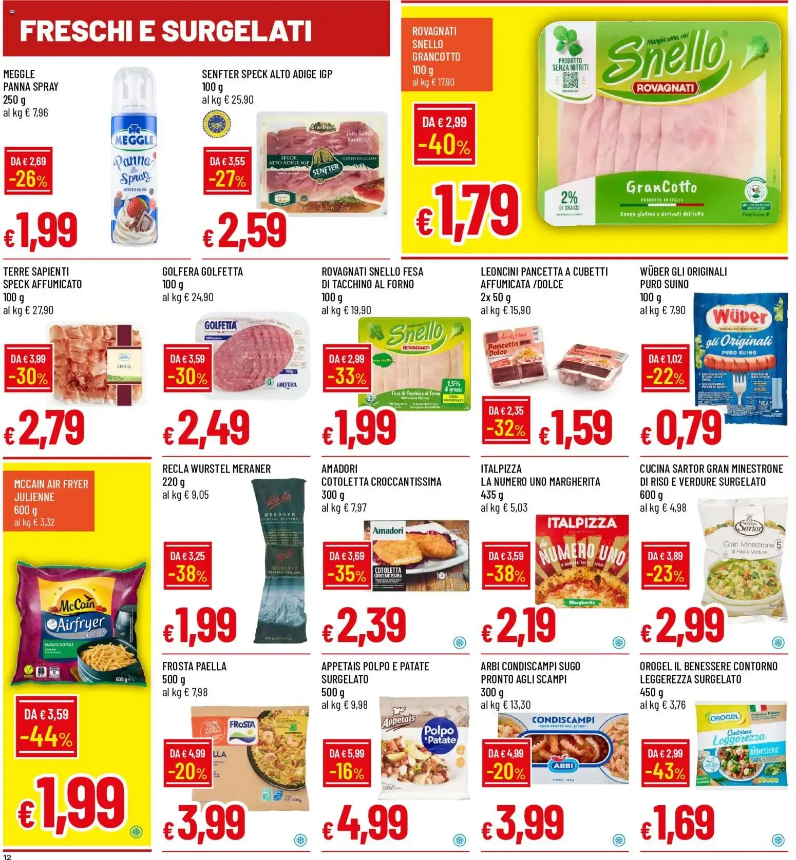 GRANDI MARCHE SCONTI FINO AL 50% da 28 maggio a 10 giugno di 2026 - Pagina del volantino 12
