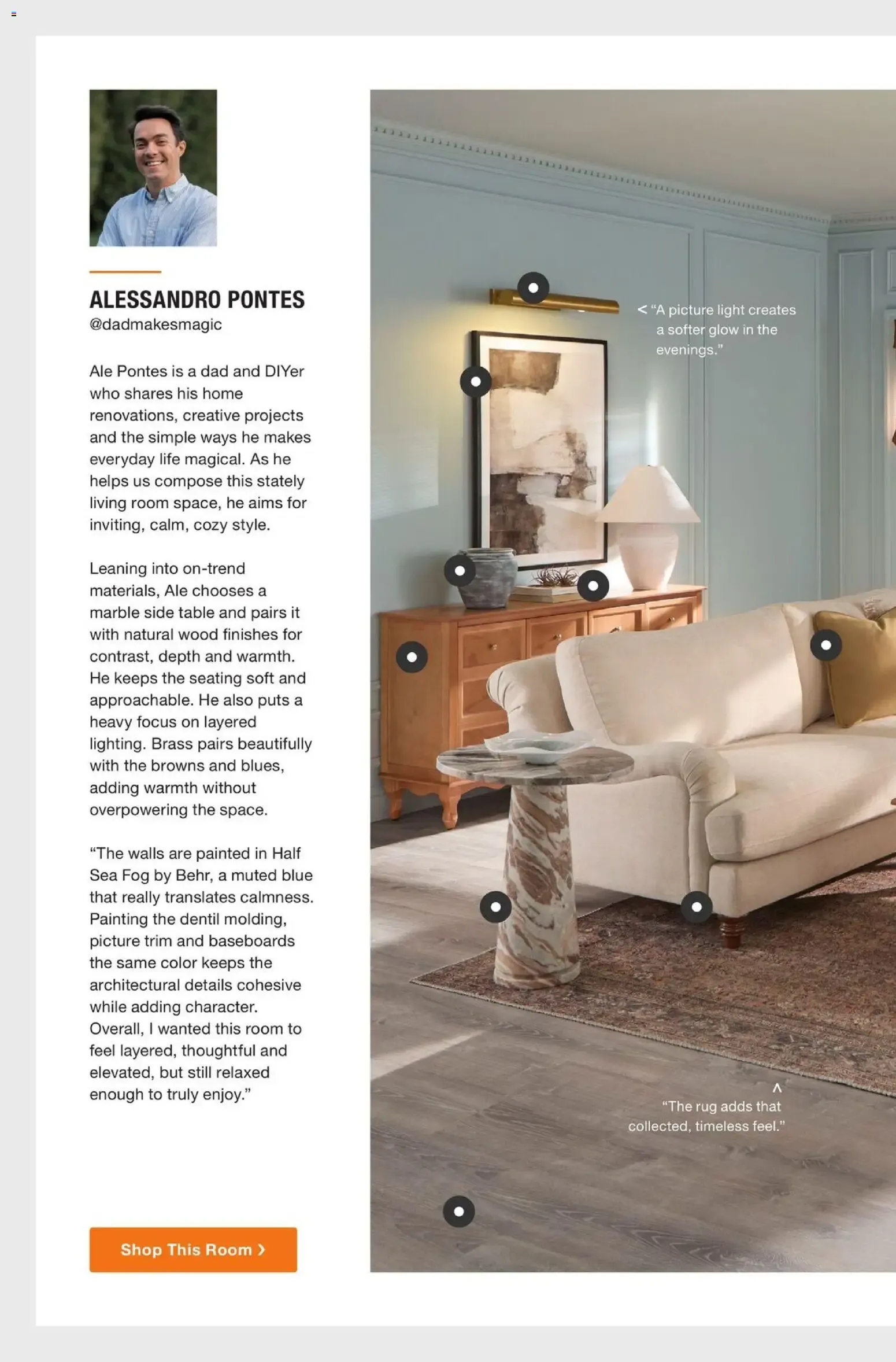 Weekly promotion Home Depot: Beautifully Livable - Hasta 30% OFF en muebles y decoración spanning from August 20 to September 7 2026 - Page 10 for Catalogue 365