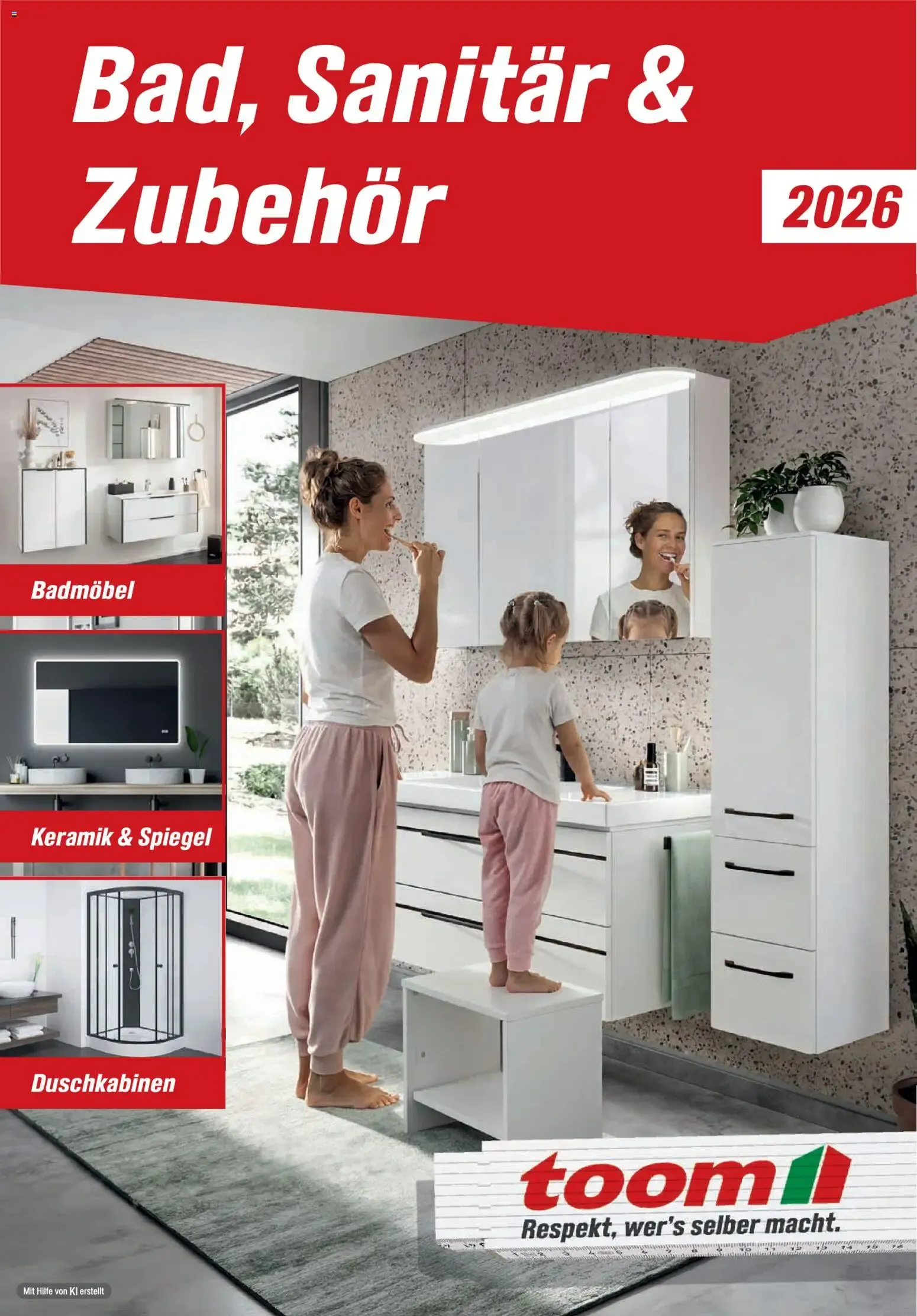 Toom Bad, Sanitär & Zubehör 2026 von 1. Januar bis 31. Dezember 2026 - Prospekt seite 1