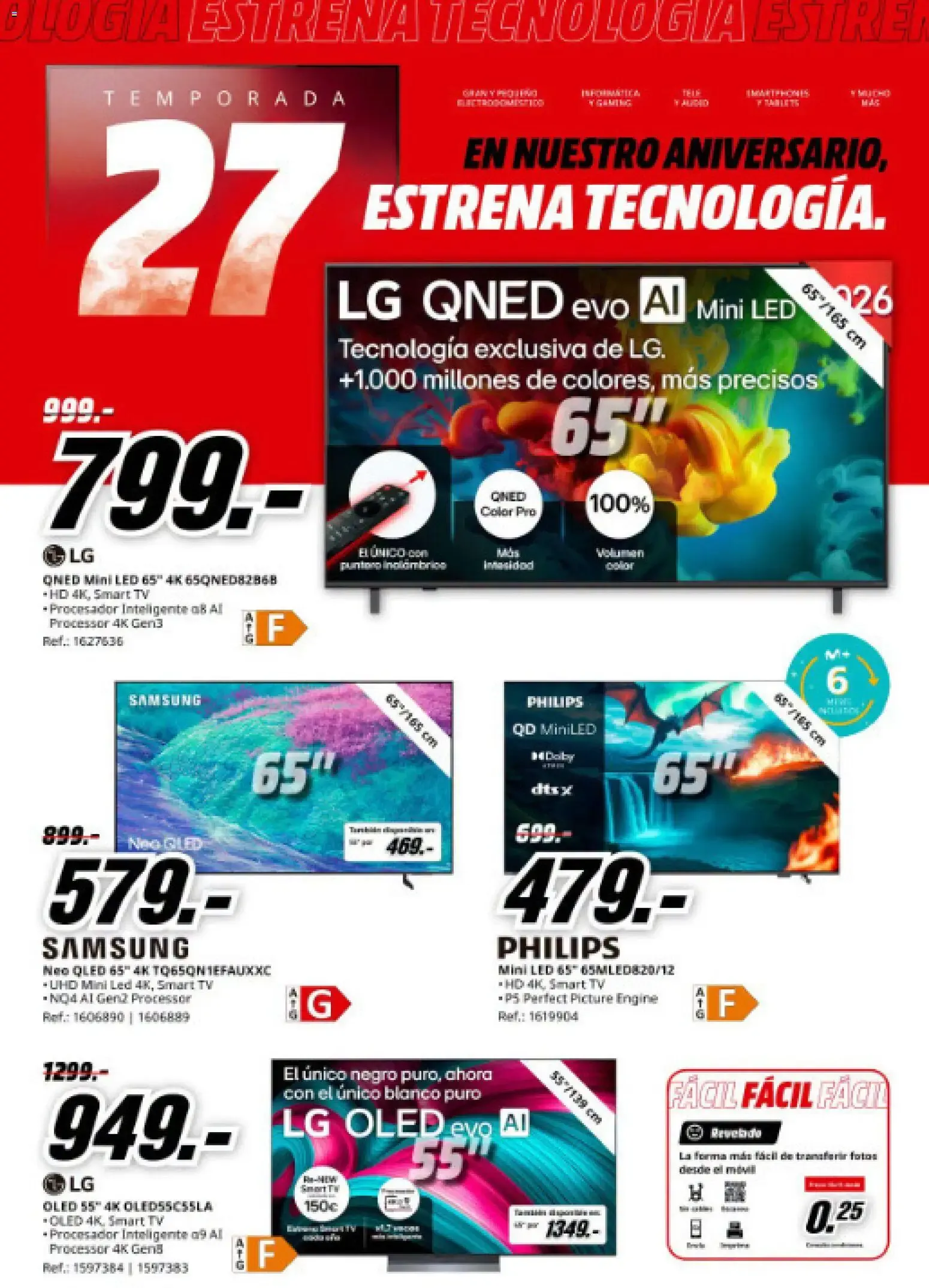 Catálogo de Media Markt: En nuestro aniversario, estrena tecnología. 8 de julio al 15 de julio 2026 - Página 4