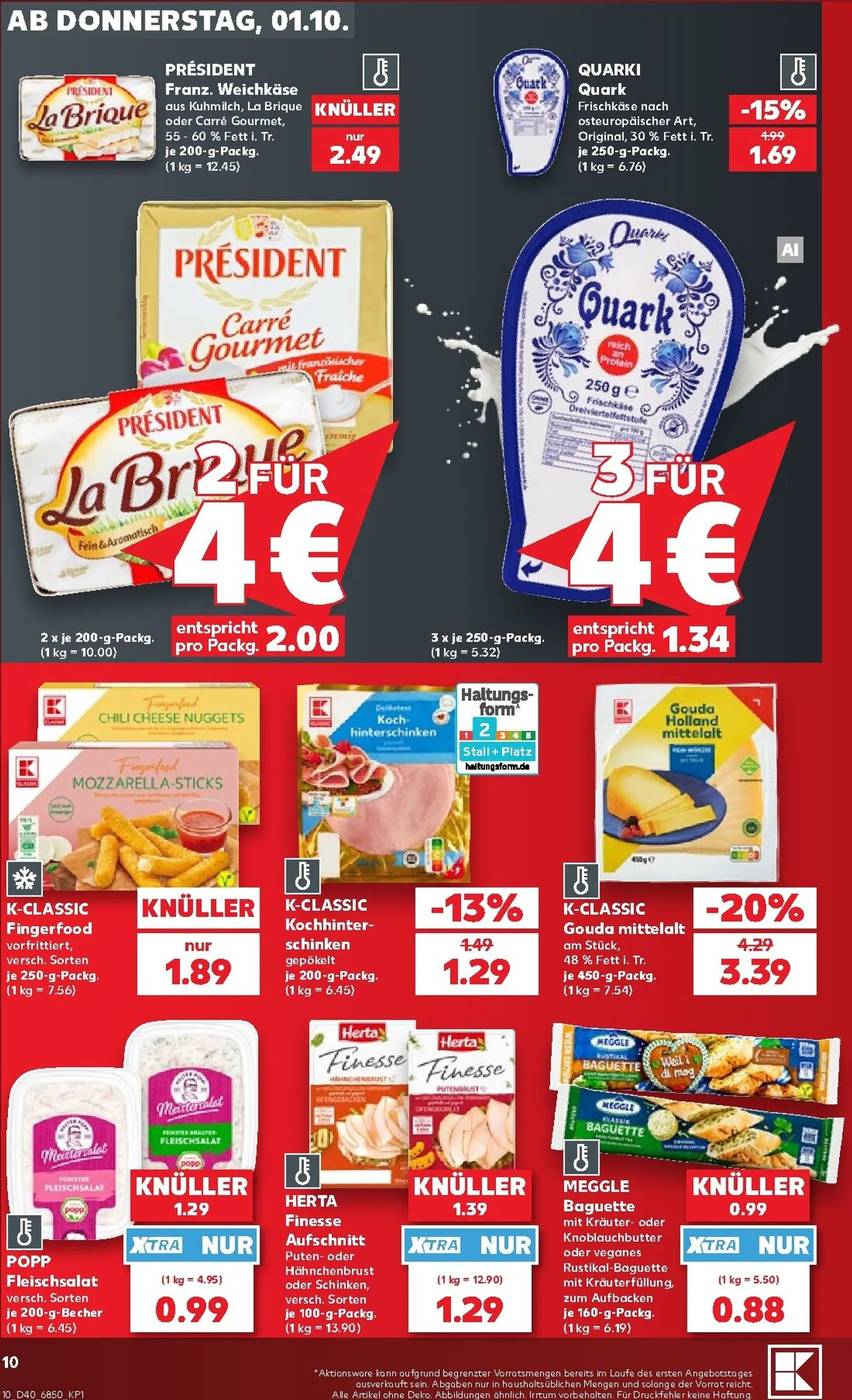 Neuer Kaufland Prospekt – von Donnerstag 01.10.2026 bis Mittwoch 07.10.2026 von 1. Oktober bis 7. Oktober 2026 - Prospekt seite 11