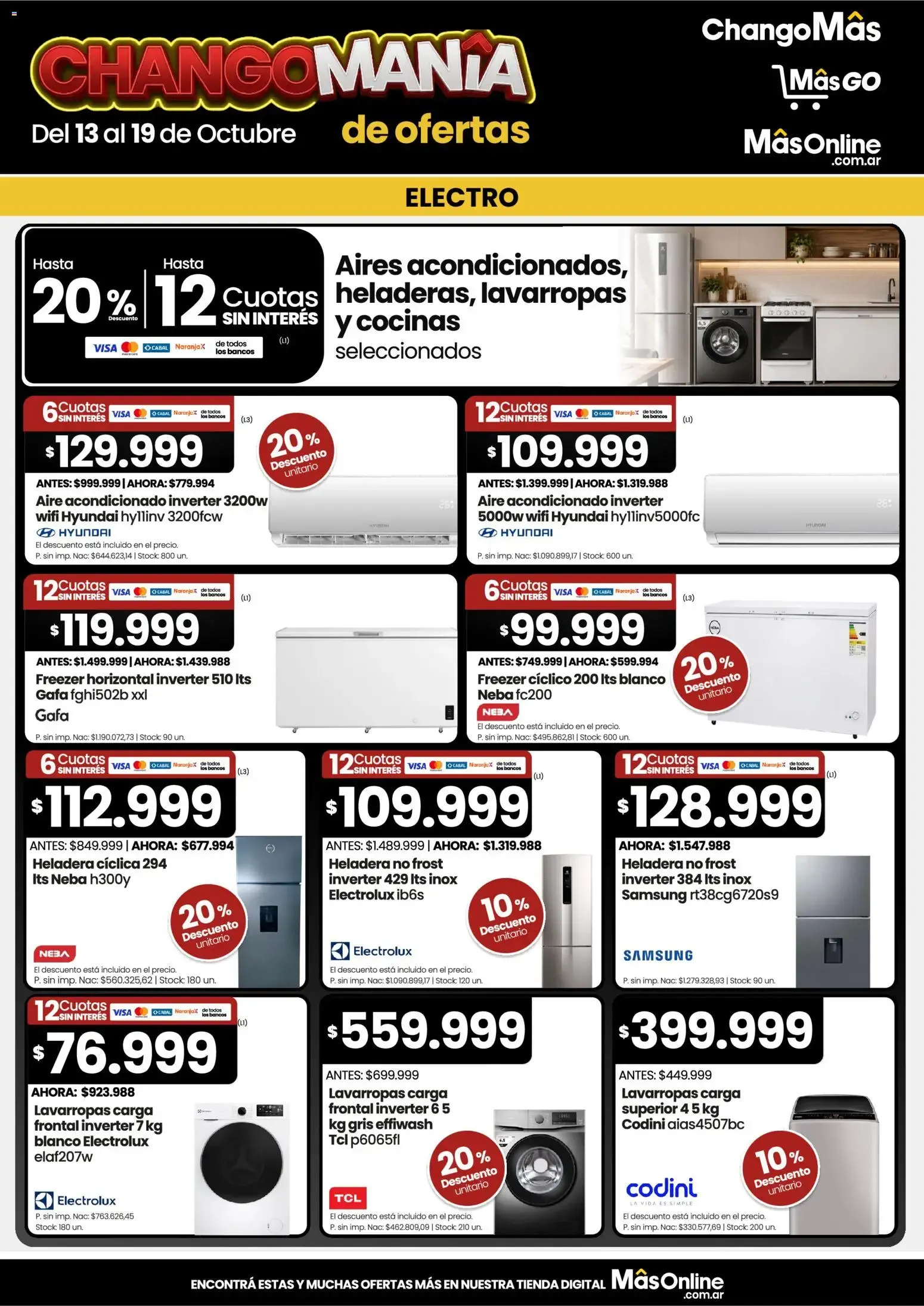 Ofertas de ChangoMás - Changomanía de ofertas 13 de octubre al 19 de octubre 2026 - Página 10 del catálogo