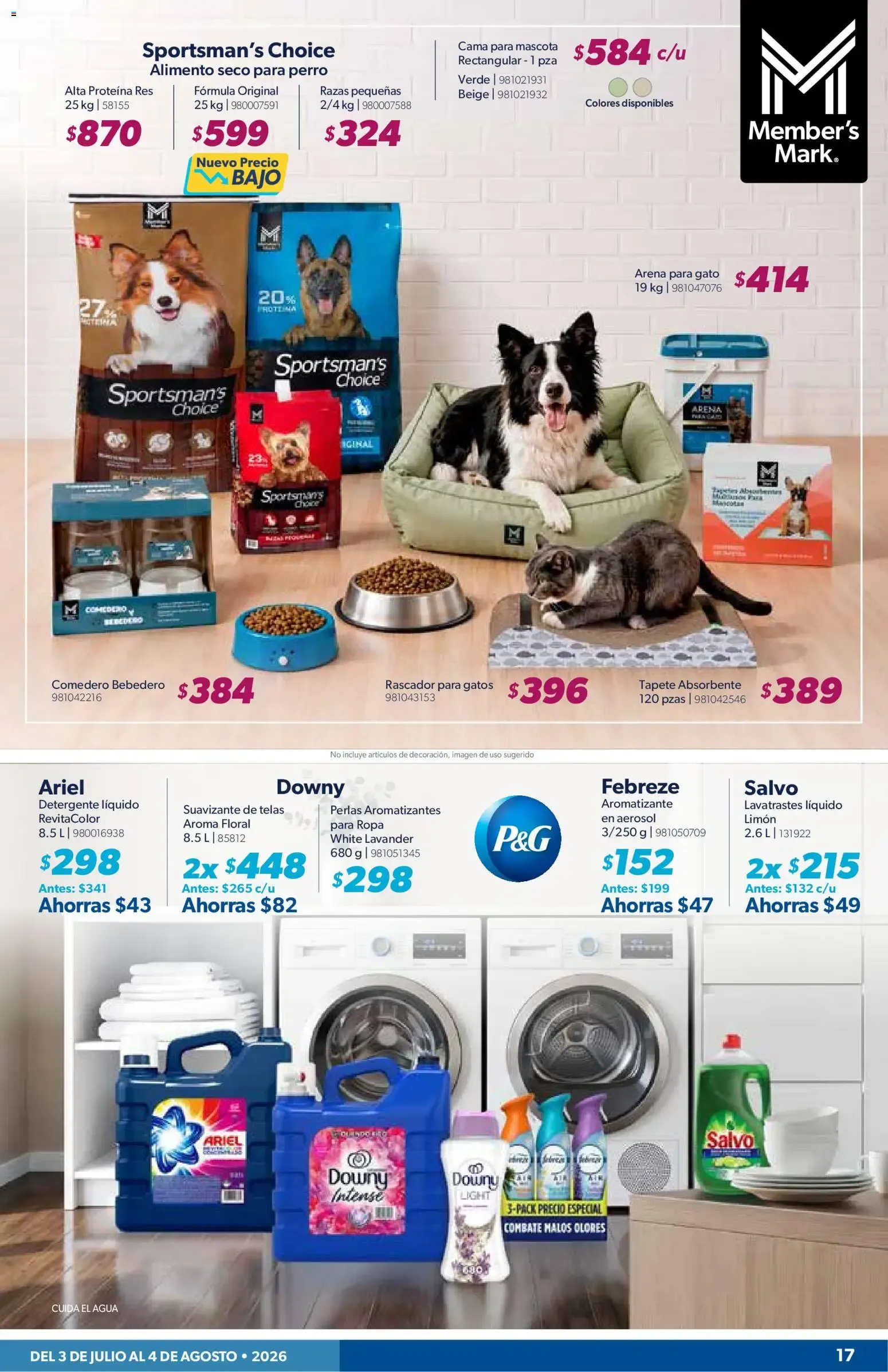 Catálogo de Sam's Club 3 de julio al 4 de agosto 2026 - Pagina 17